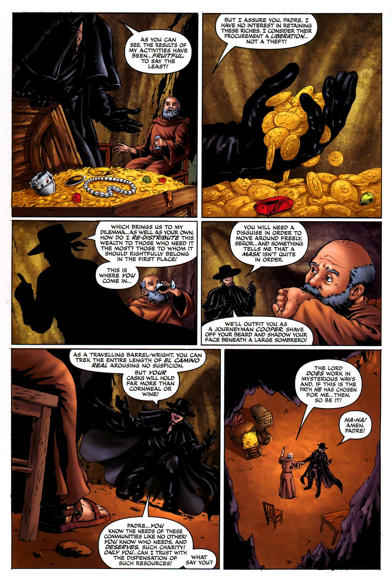 Read online Zorro (2008) comic -  Issue #9 - 6