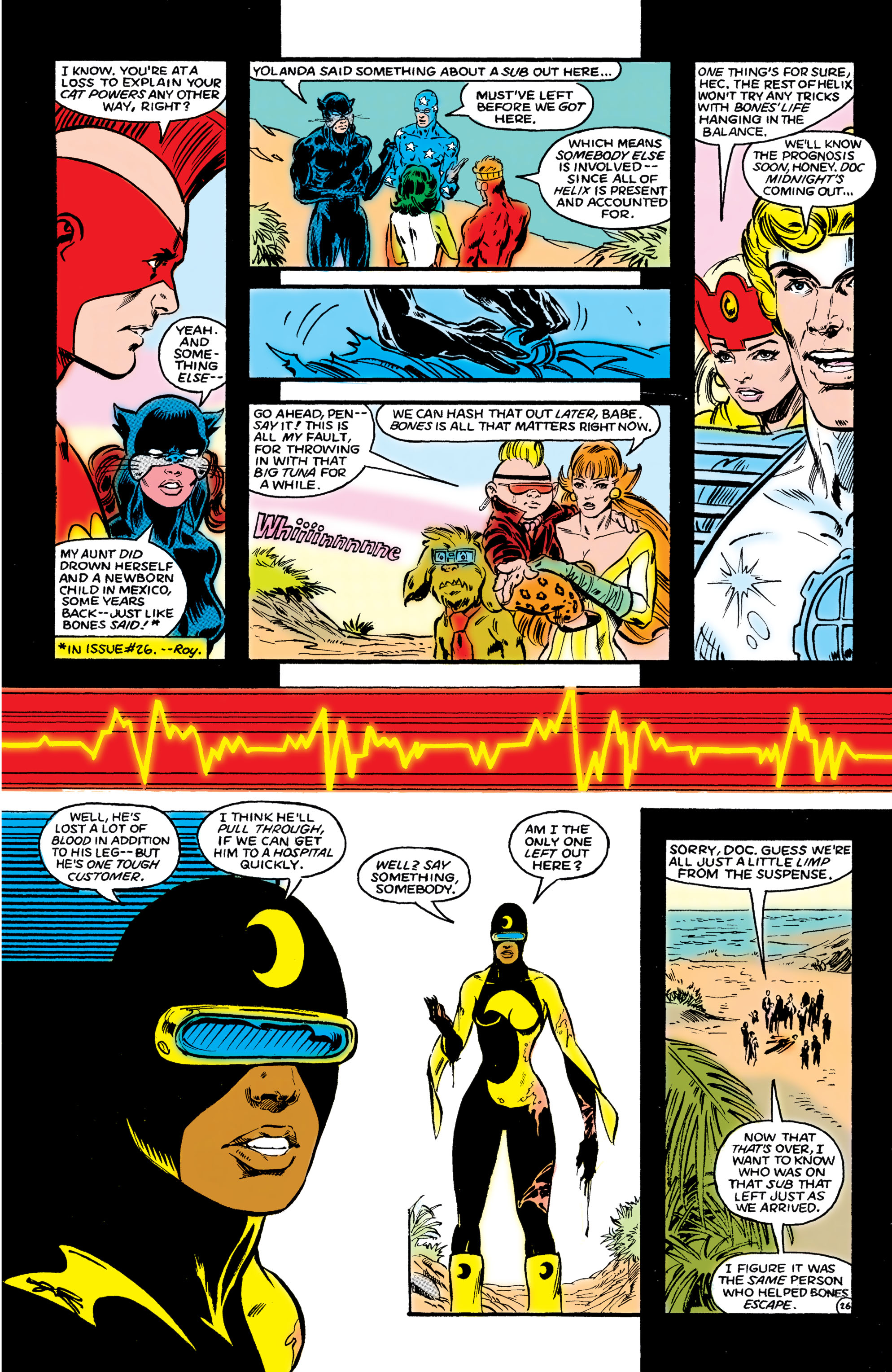 Read online Infinity Inc. (1984) comic -  Issue #29 - 27