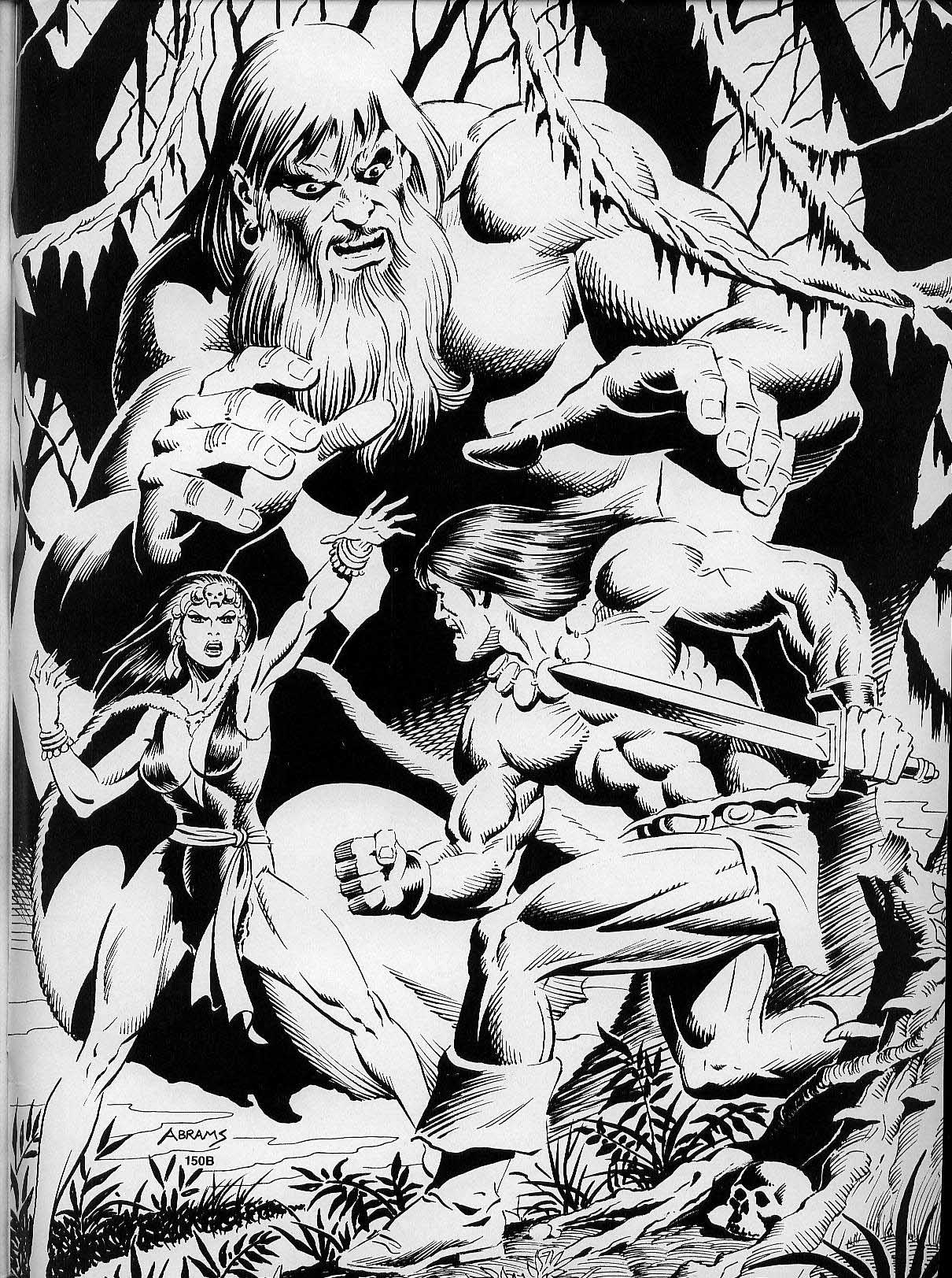 Read online The Savage Sword Of Conan comic -  Issue #201 - 67