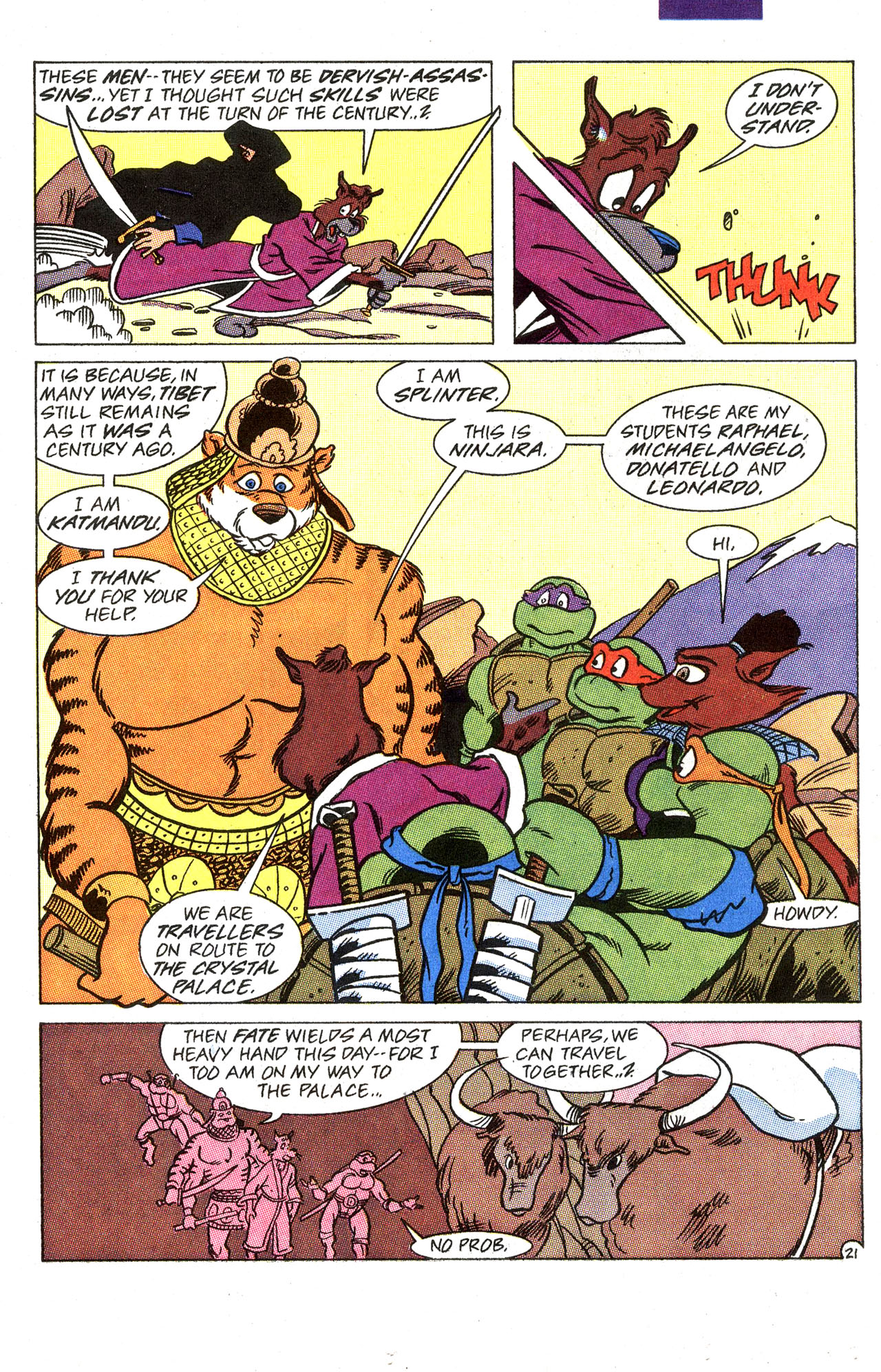 Read online Teenage Mutant Ninja Turtles Adventures (1989) comic -  Issue #33 - 22