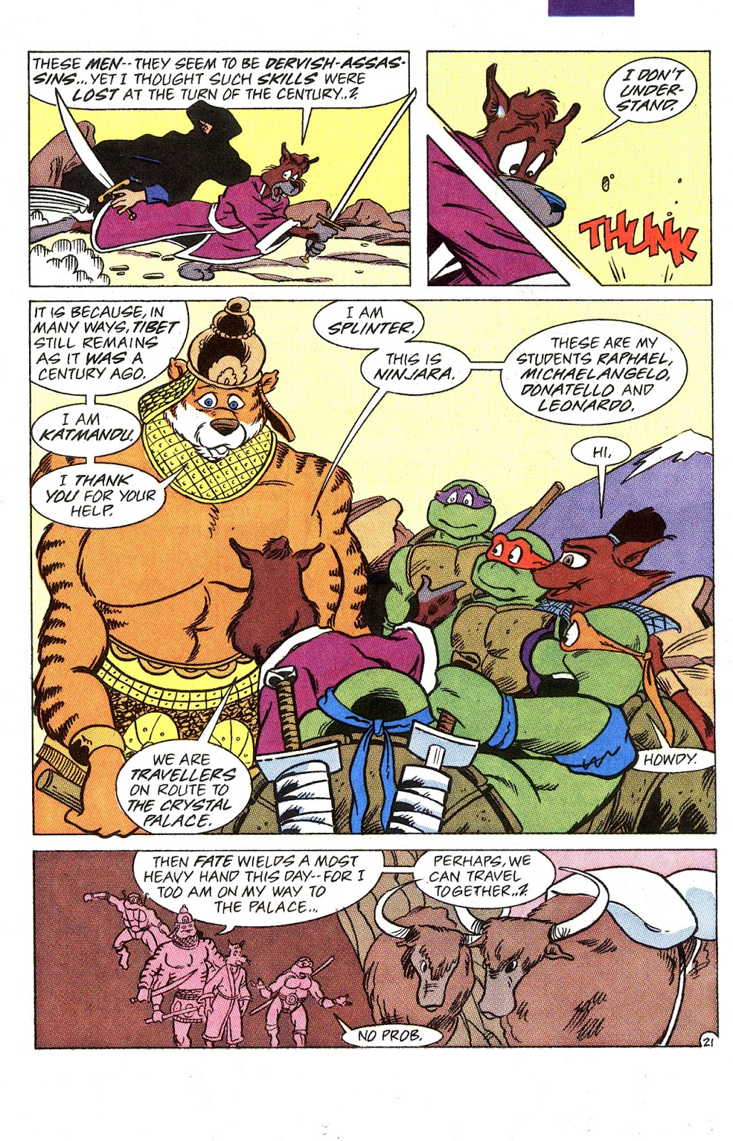 Teenage Mutant Ninja Turtles Adventures (1989) issue 33 - Page 22