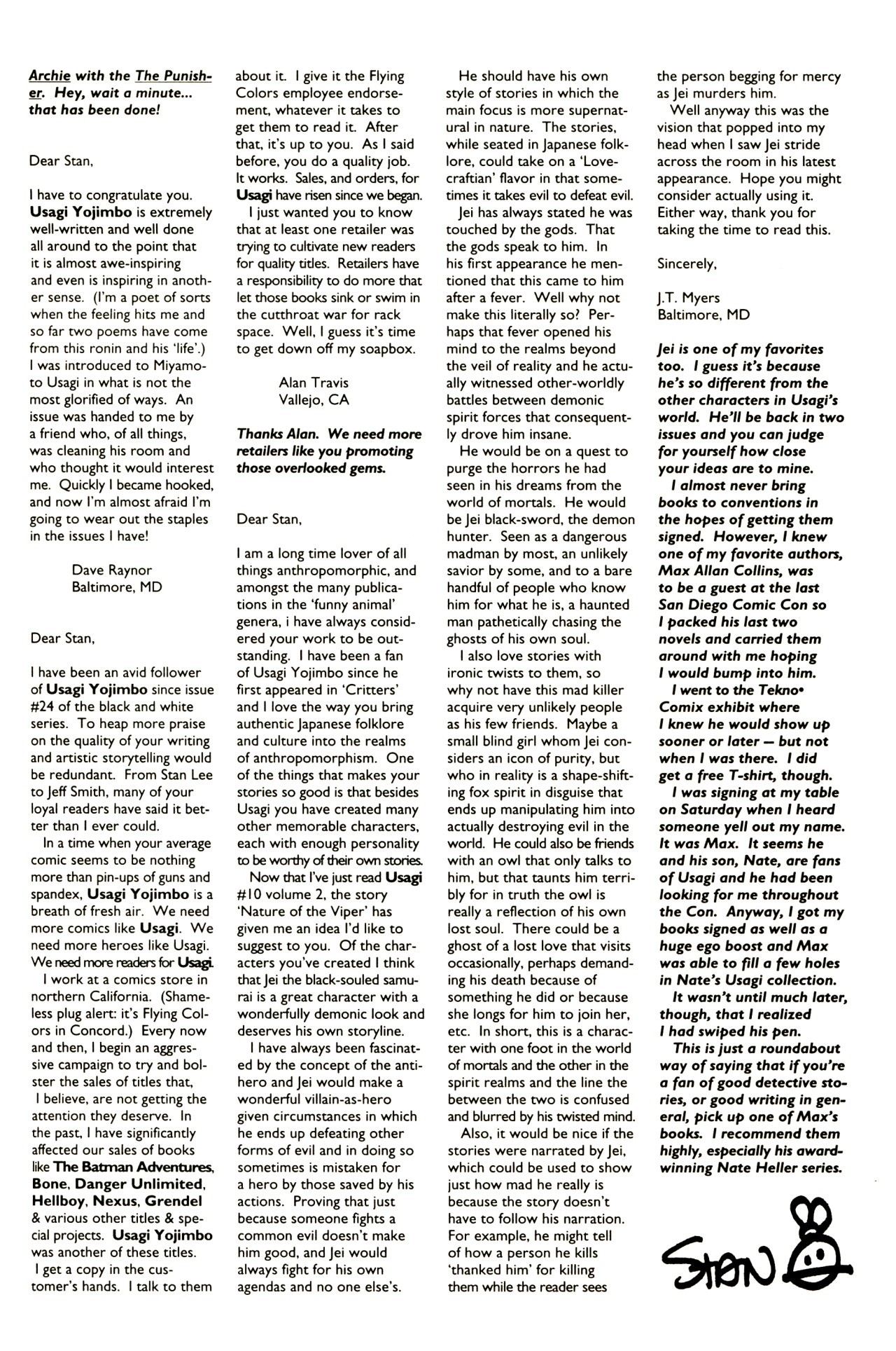Read online Usagi Yojimbo (1993) comic -  Issue #11 - 32