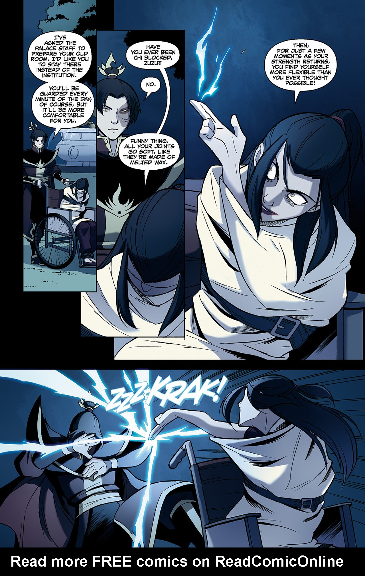 Read online Nickelodeon Avatar: The Last Airbender - The Search comic -  Issue # Part 1 - 26