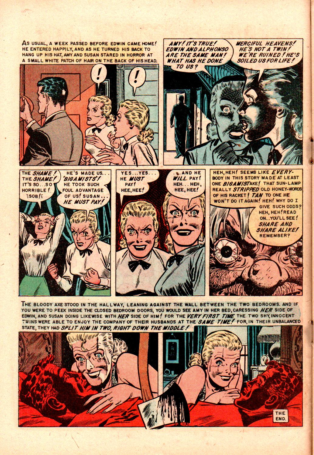 Read online The Vault of Horror (1950) comic -  Issue #30 - 11