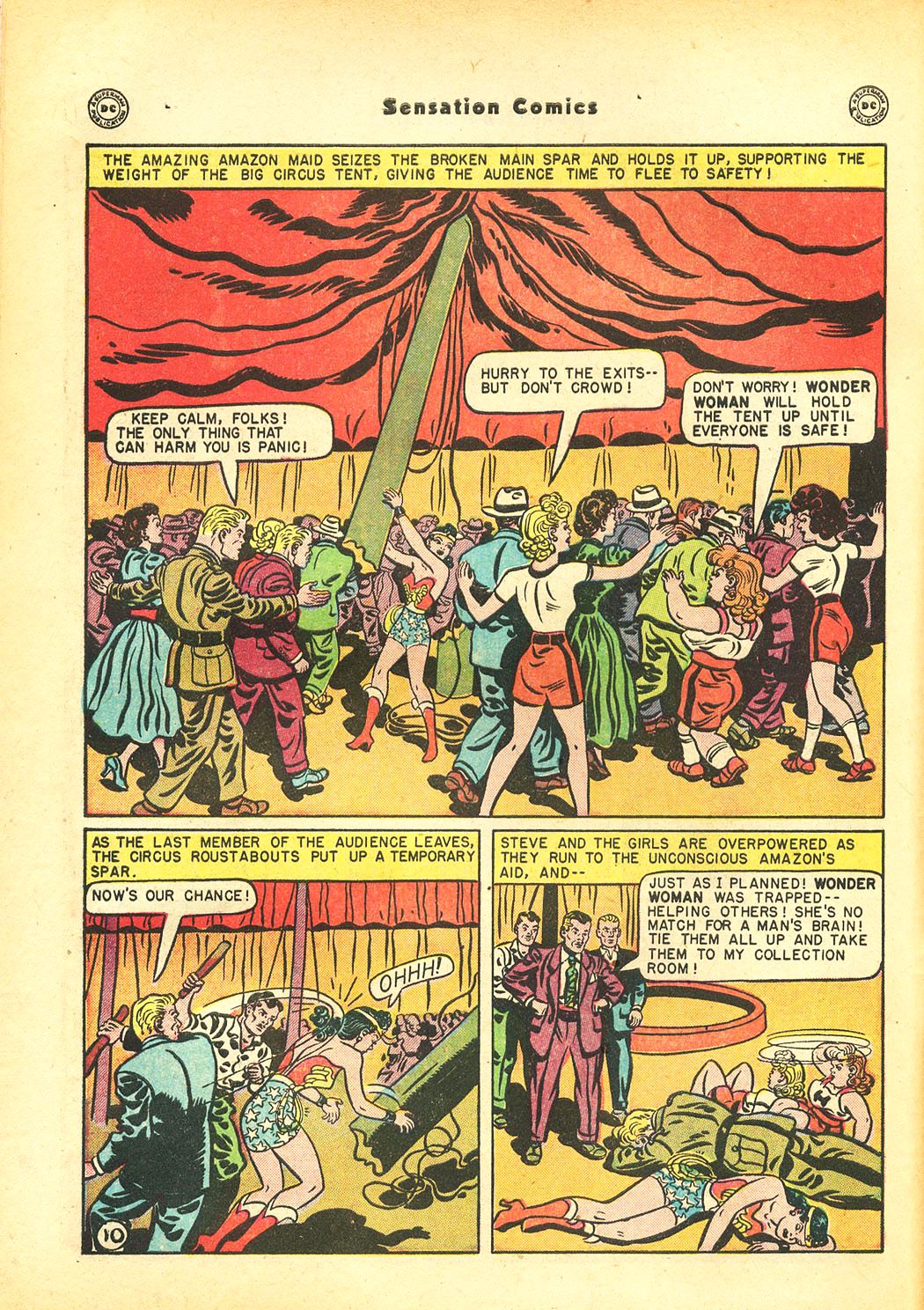 Read online Sensation (Mystery) Comics comic -  Issue #86 - 12