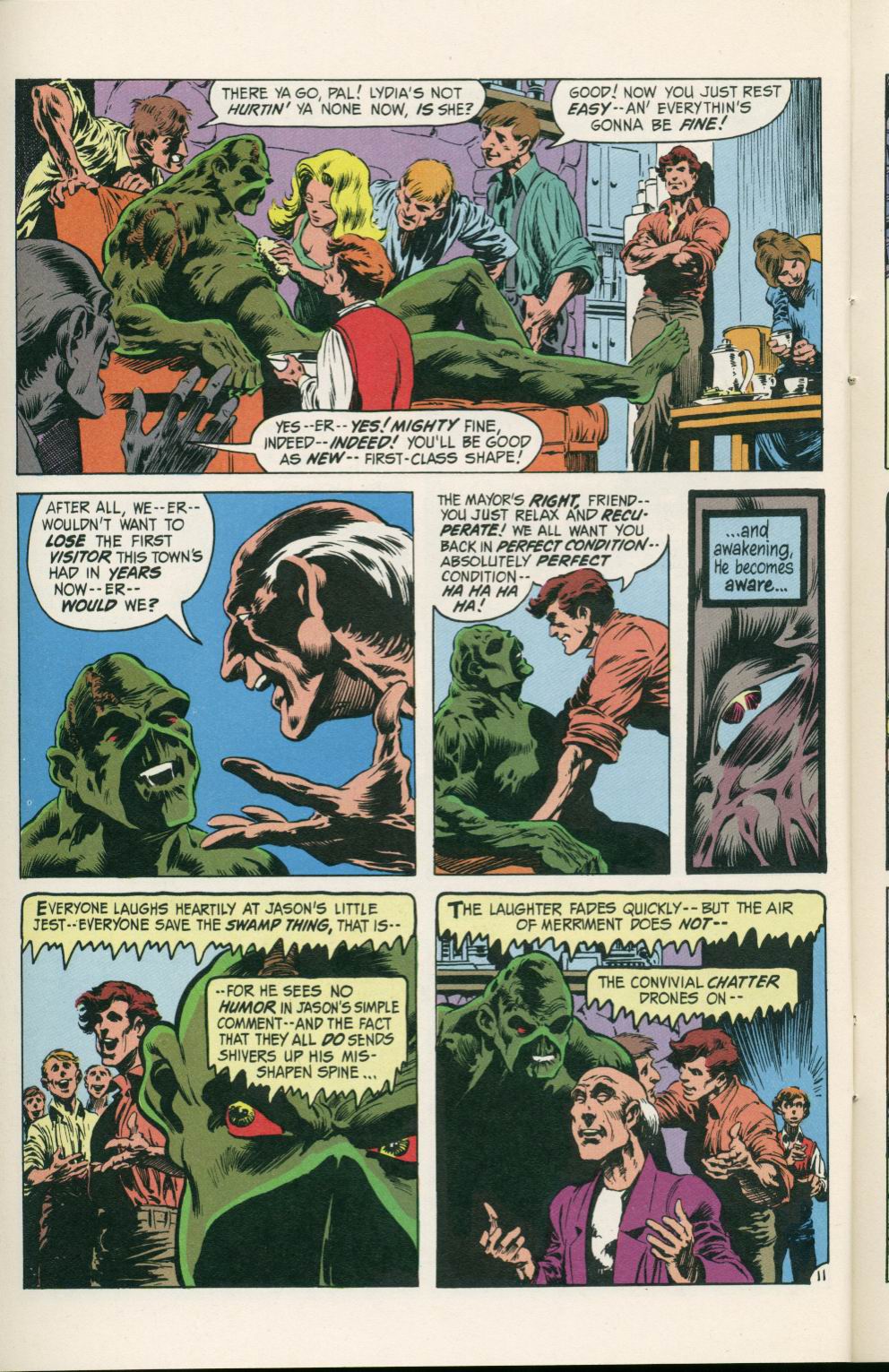 Read online Roots of the Swamp Thing comic -  Issue #4 - 34