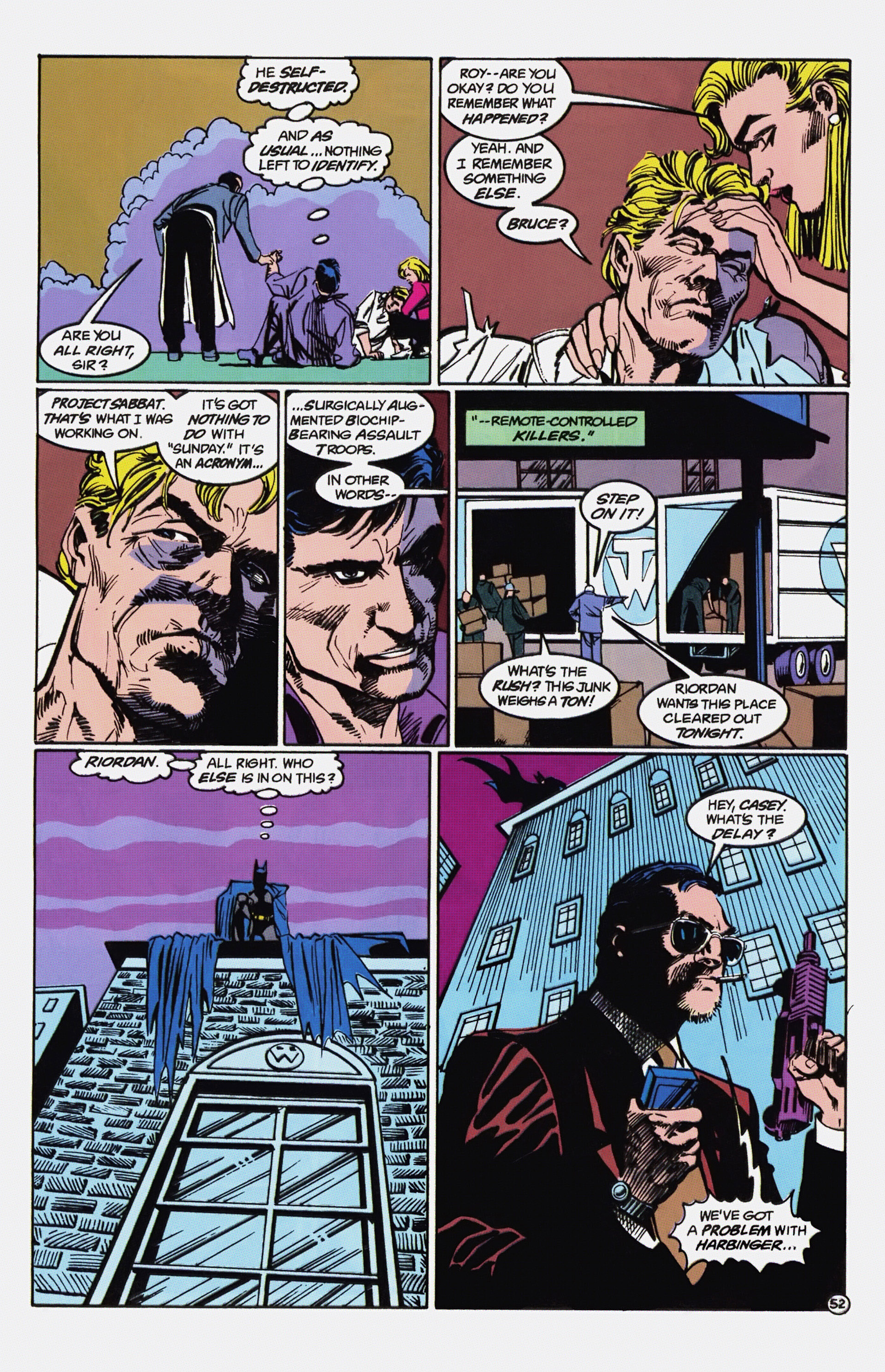 Read online Detective Comics (1937) comic -  Issue # _TPB Batman - Blind Justice (Part 1) - 57