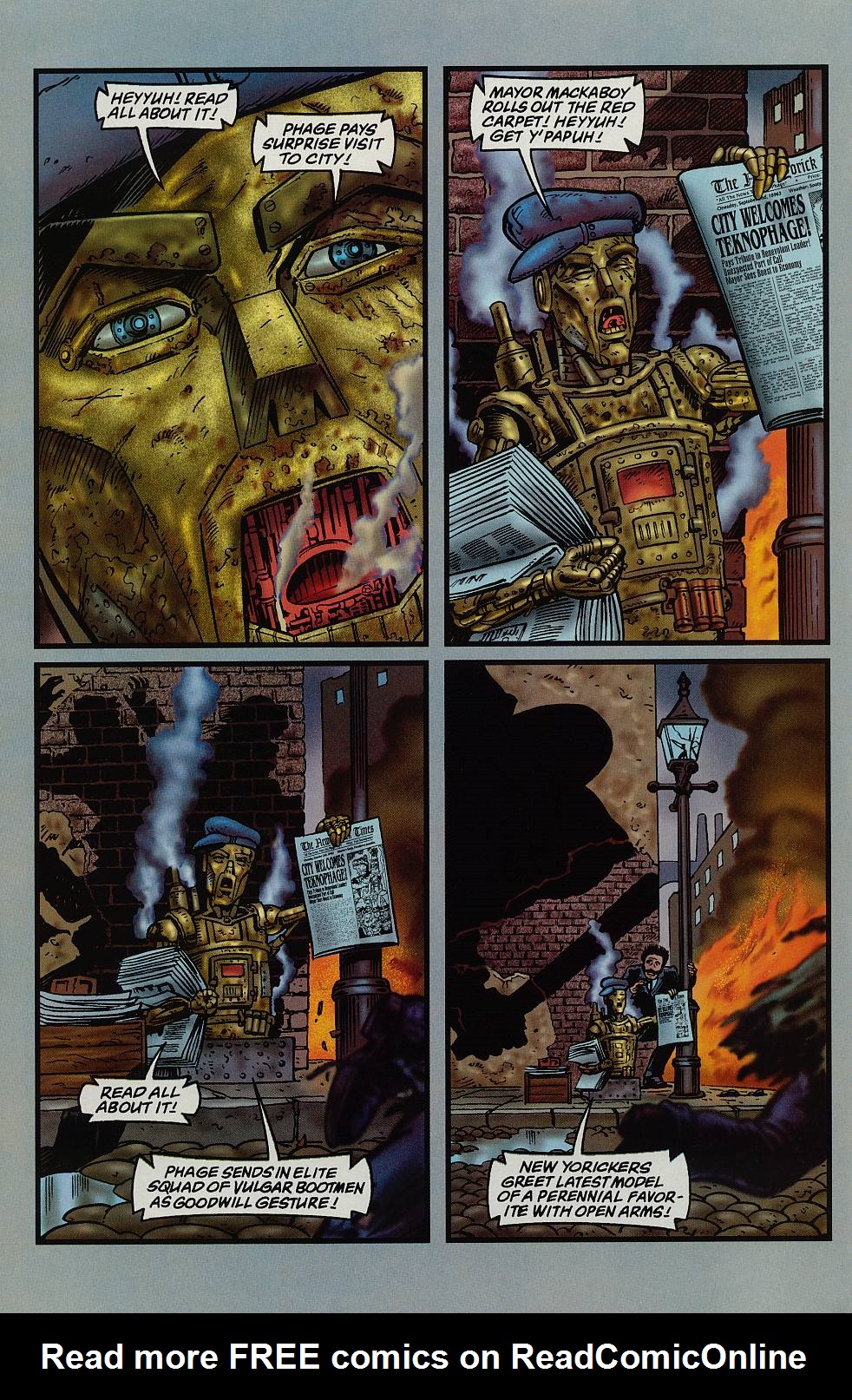 Read online Neil Gaiman's Teknophage comic -  Issue #2 - 4
