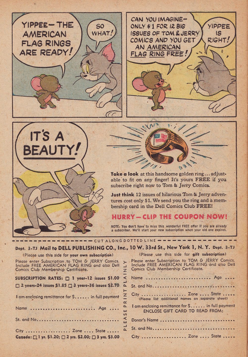 Read online Tom & Jerry Comics comic -  Issue #116 - 50