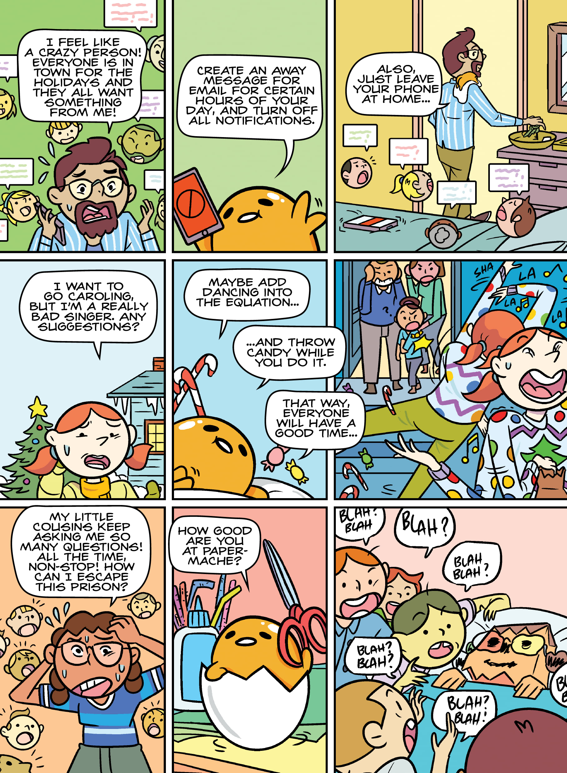 Read online Gudetama comic -  Issue # Surviving the Holidays - 39