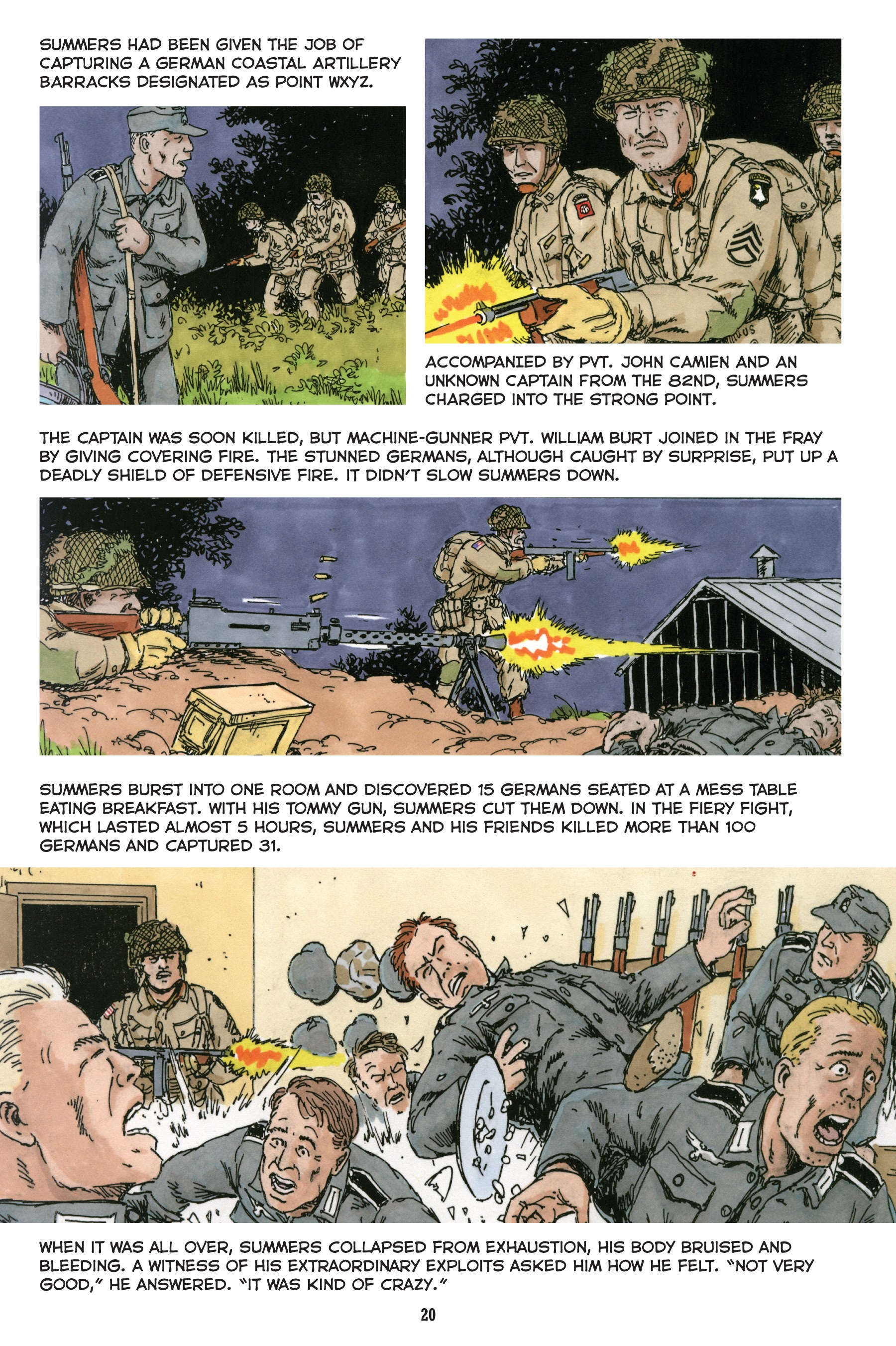 Read online Normandy: A Graphic History of D-Day, the Allied Invasion of Hitler's Fortress Europe comic -  Issue # TPB - 21