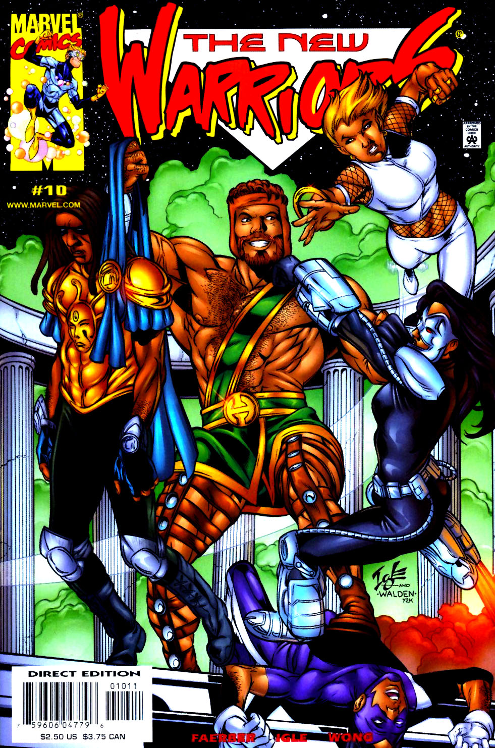 Read online New Warriors (1999) comic -  Issue #10 - 1
