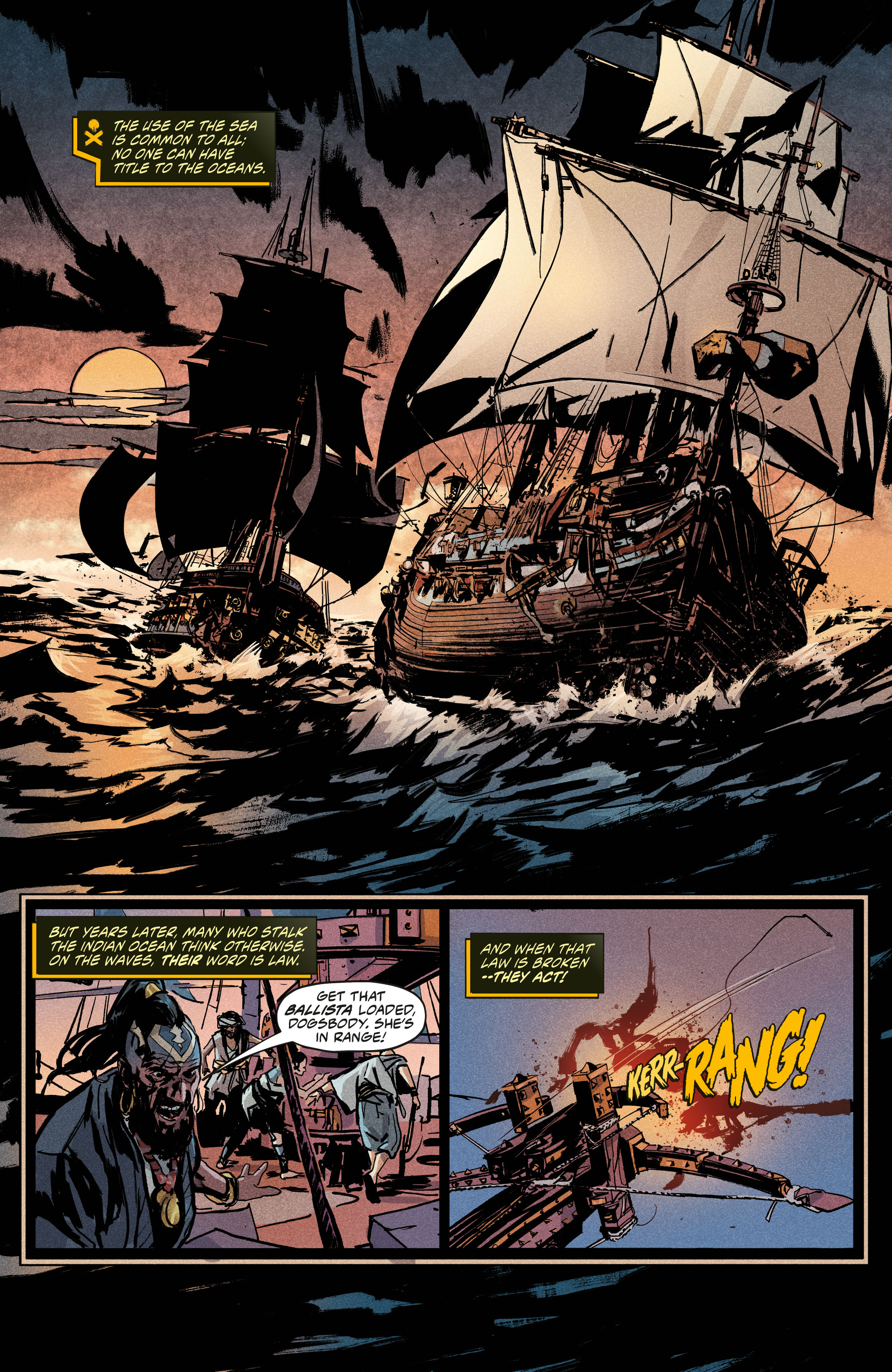 Read online Skull and Bones: Savage Storm comic -  Issue #1 - 3