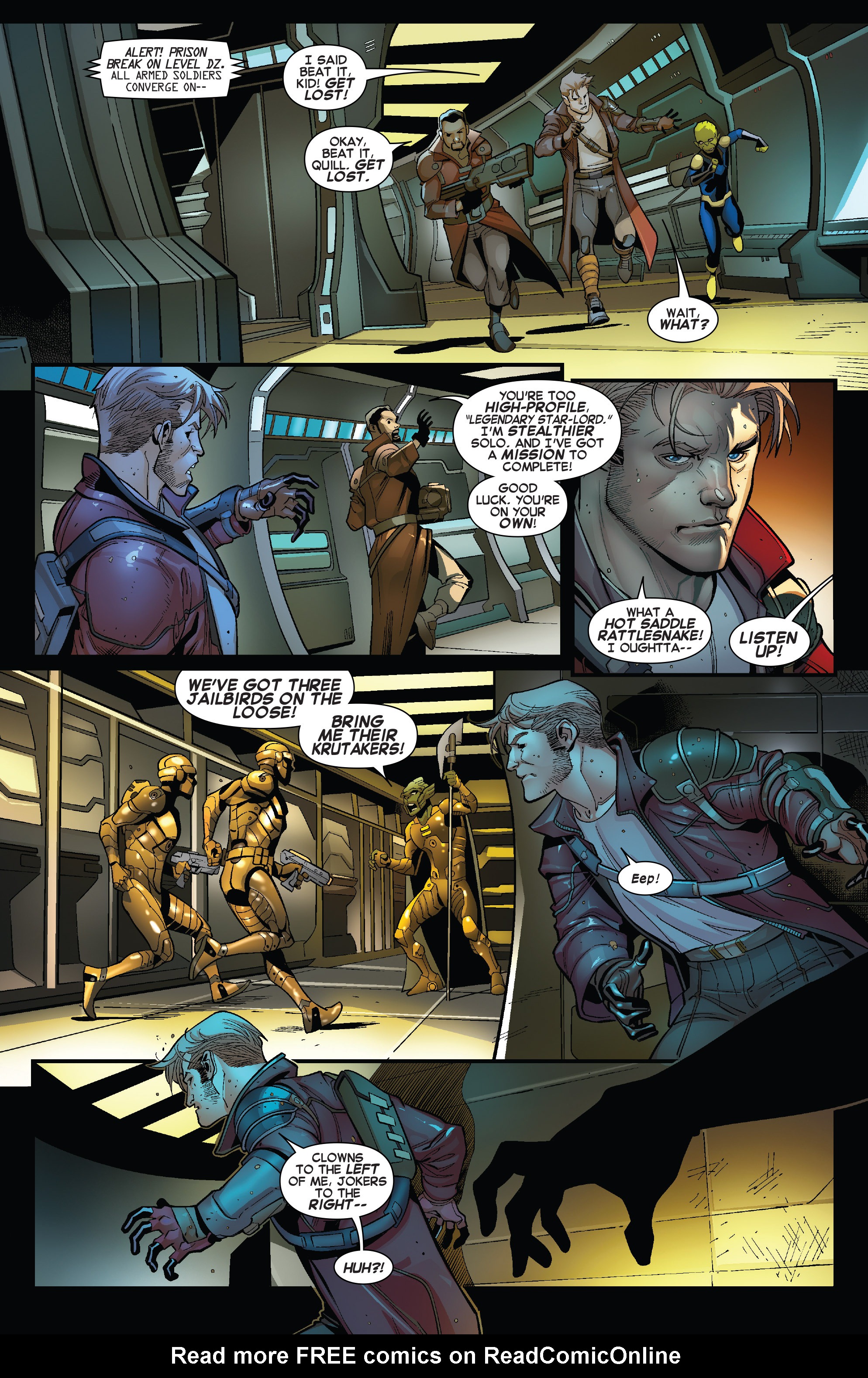 Read online Legendary Star-Lord comic -  Issue #3 - 12