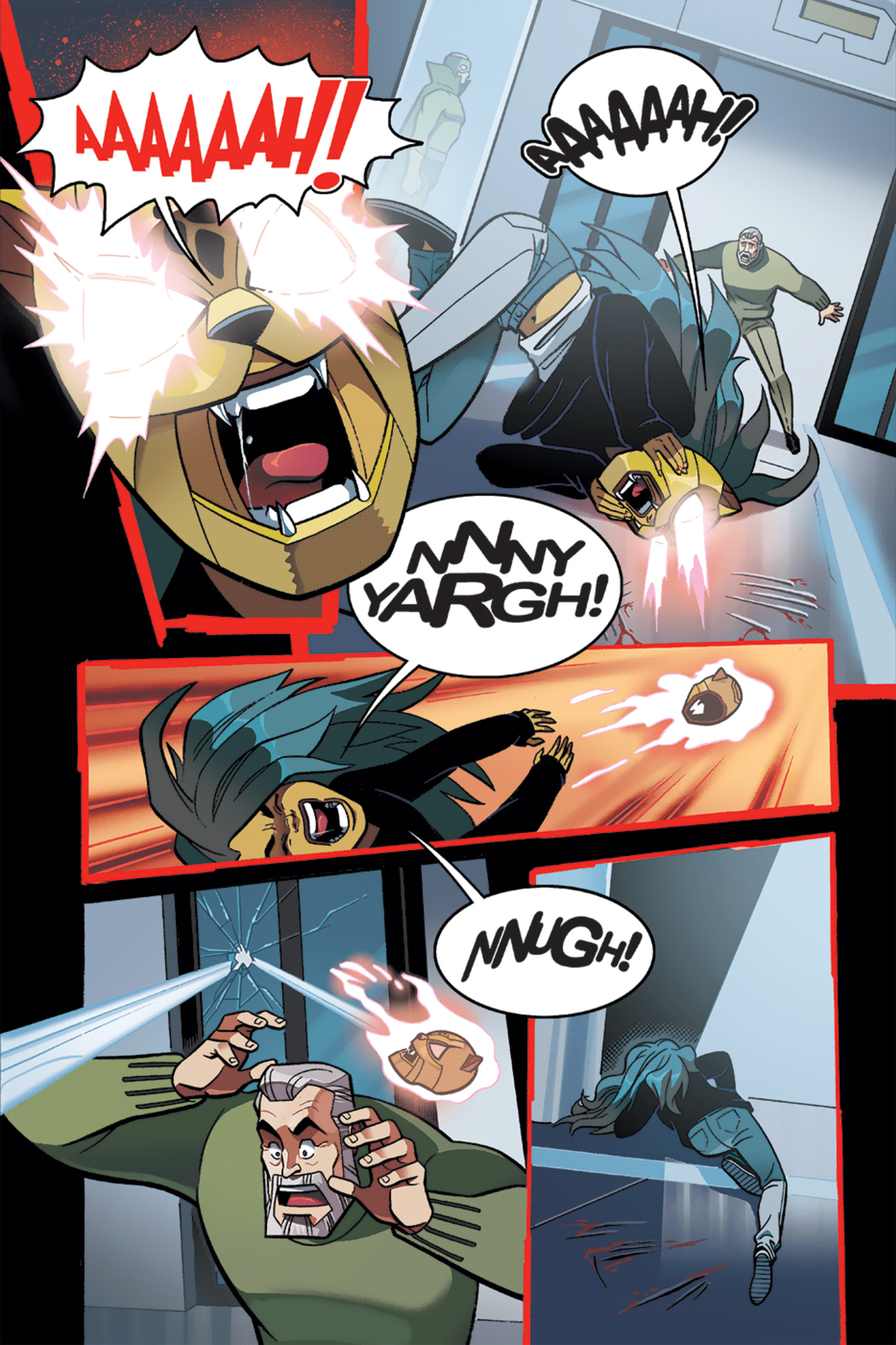 Read online New Crusaders: Rise Of The Heroes comic -  Issue #3 - Act III - 3