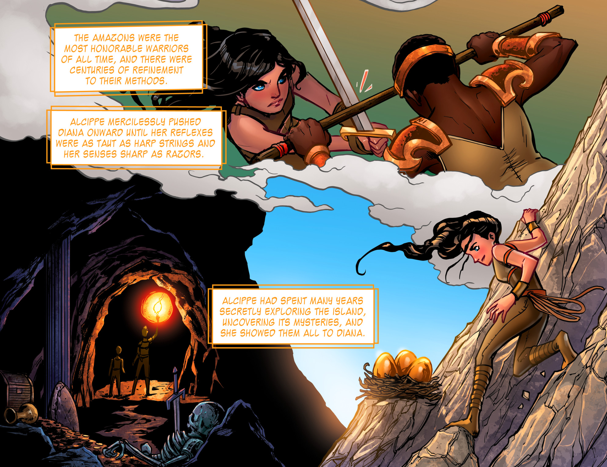 Read online The Legend of Wonder Woman (2015) comic -  Issue #4 - 20