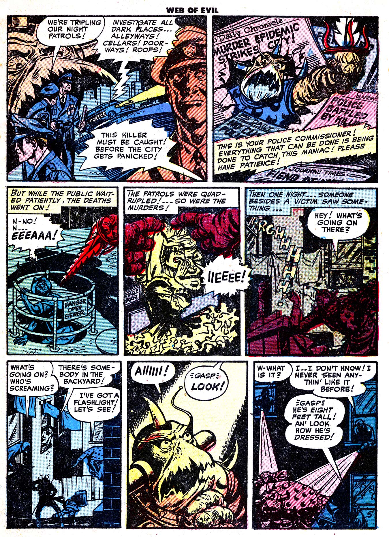 Read online Web of Evil comic -  Issue #3 - 7