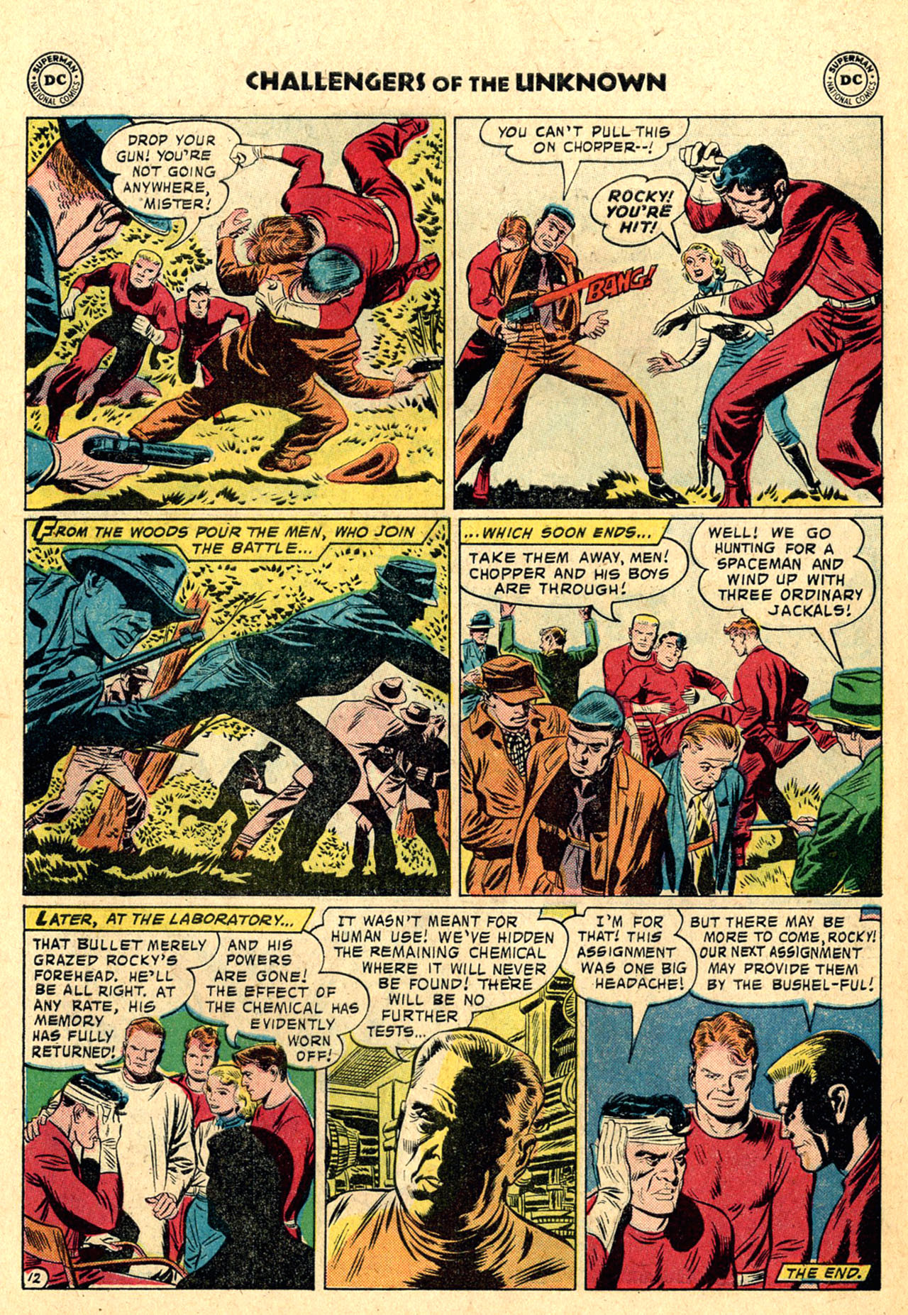 Read online Challengers of the Unknown (1958) comic -  Issue #3 - 30