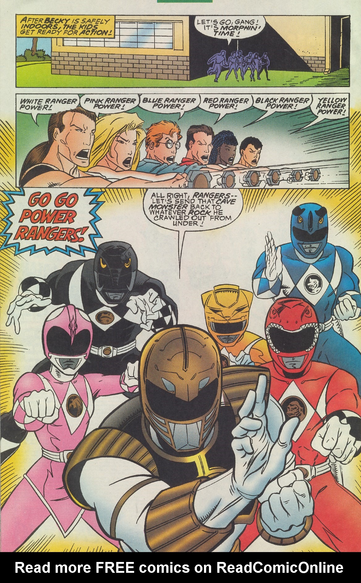 Read online Saban's Mighty Morphin' Power Rangers comic -  Issue #6 - 21