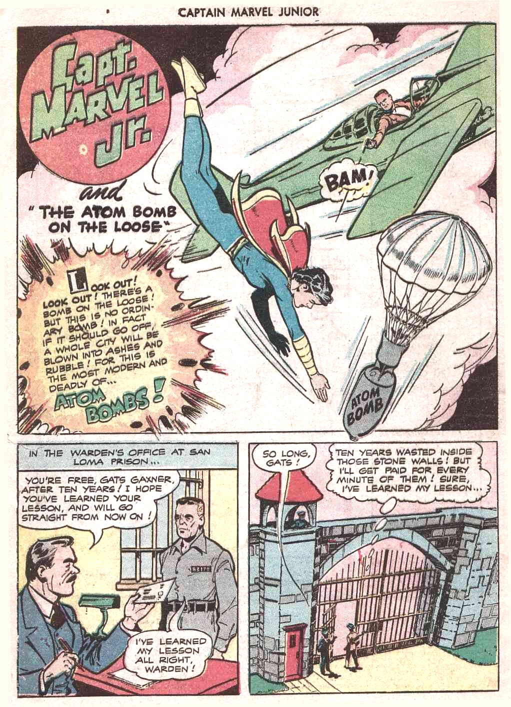 Read online Captain Marvel, Jr. comic -  Issue #53 - 3