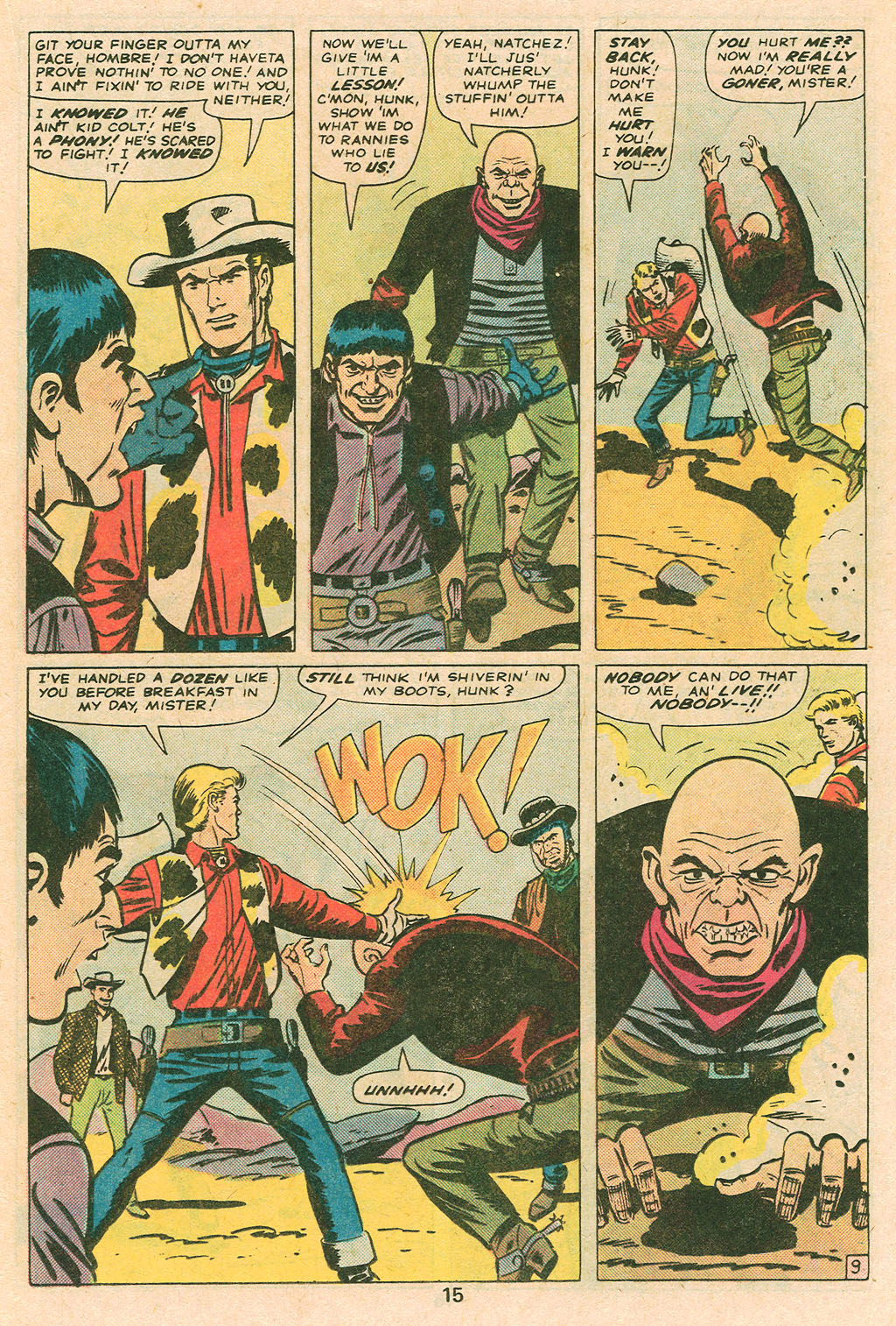 Read online Kid Colt Outlaw comic -  Issue #218 - 17