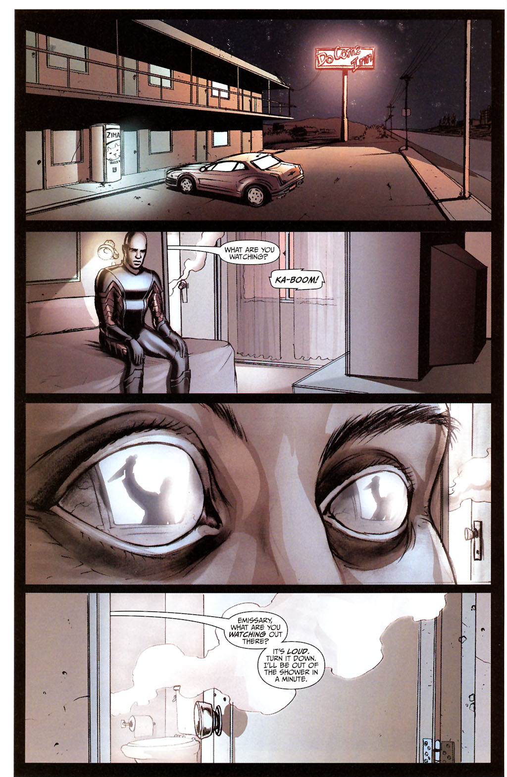 Read online Emissary comic -  Issue #4 - 21