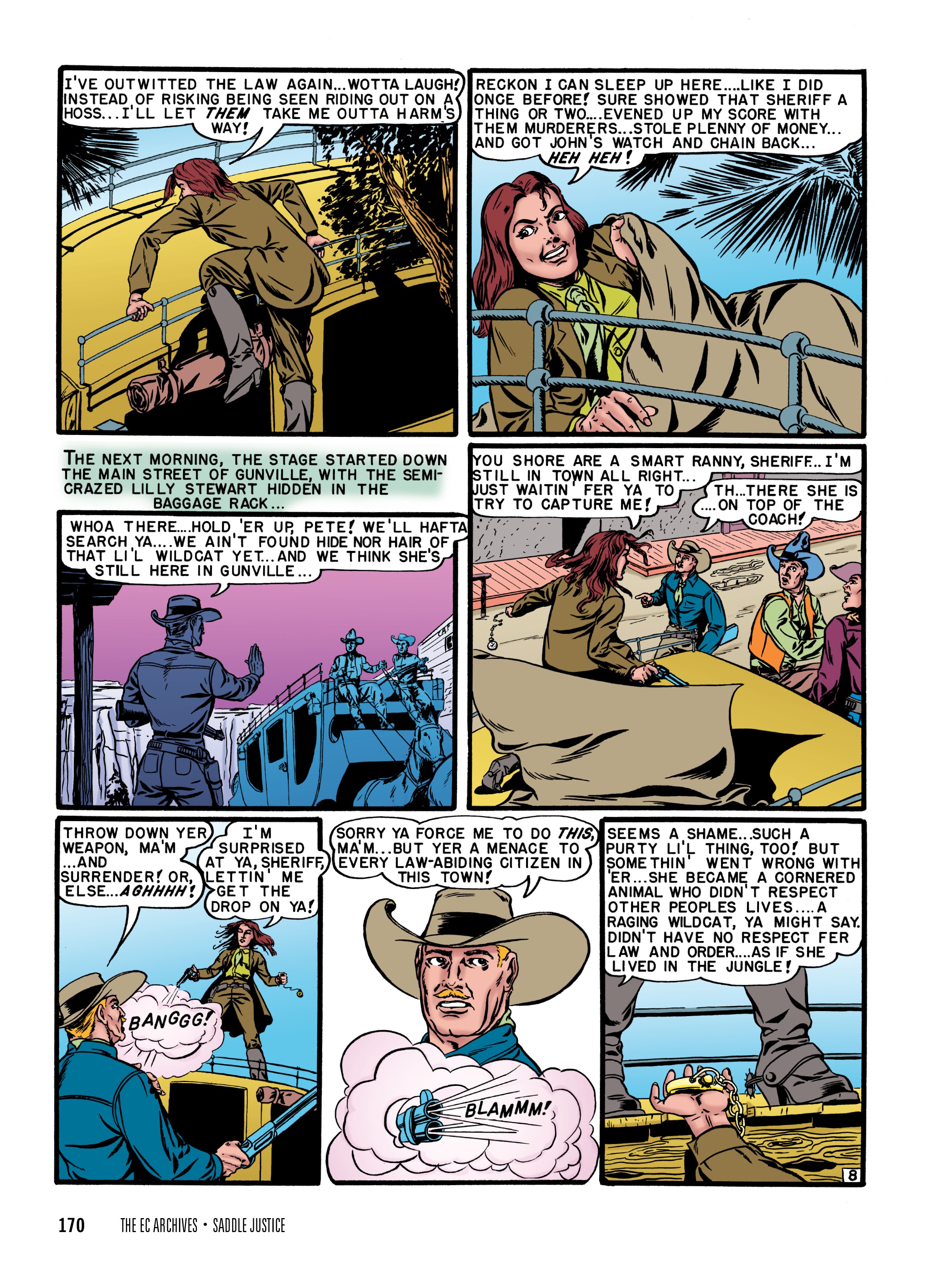 Read online The EC Archives: Saddle Justice comic -  Issue # TPB (Part 2) - 72