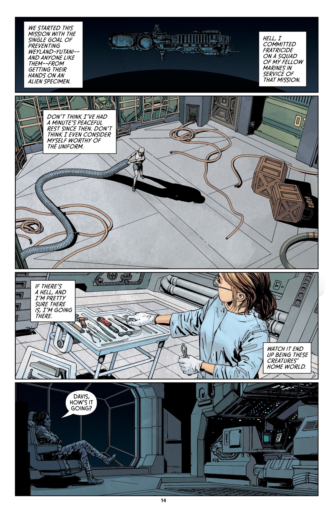 Read online Aliens: Defiance comic -  Issue # _TPB 2 - 11