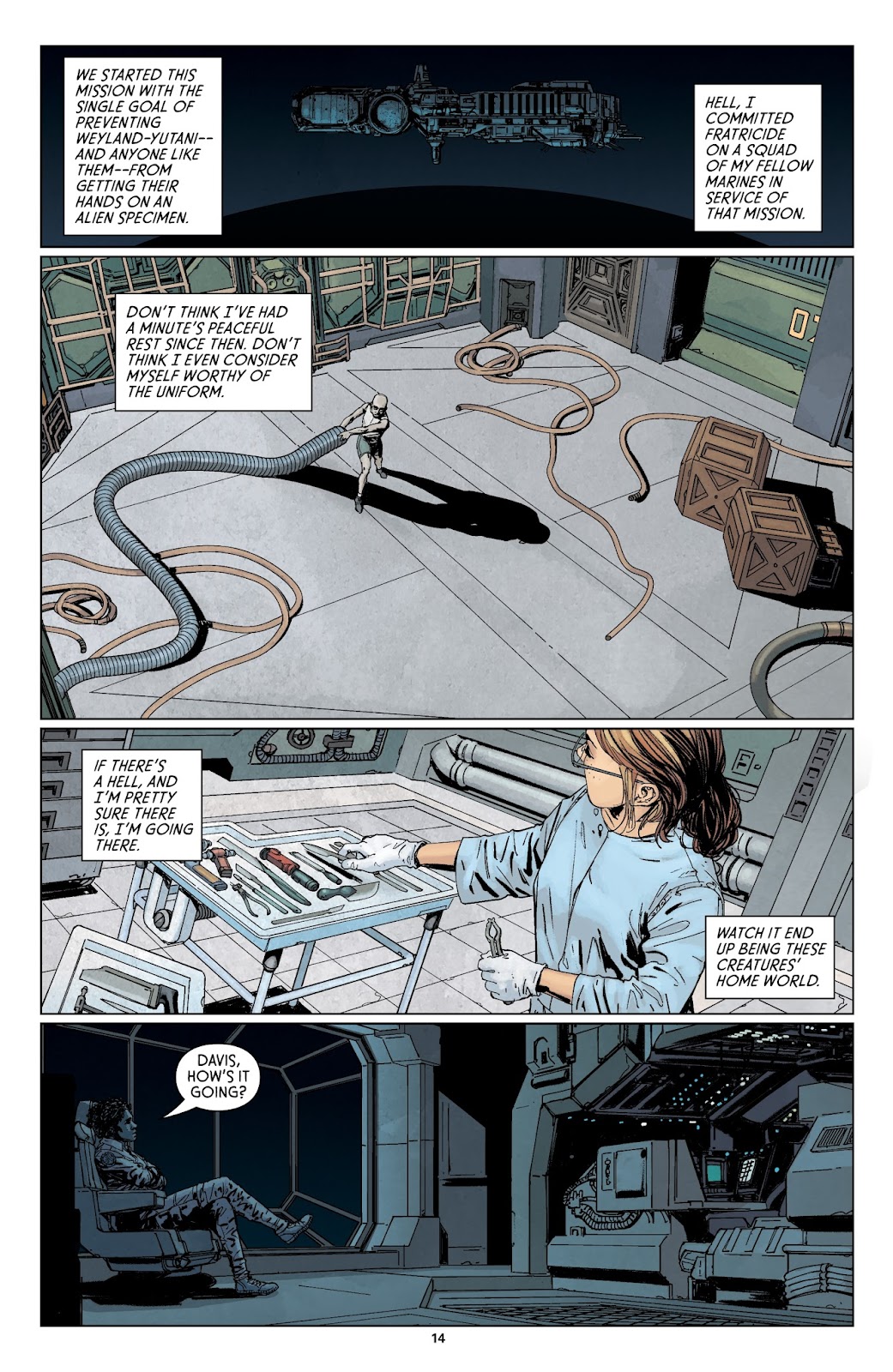 Aliens: Defiance issue TPB 2 - Page 11