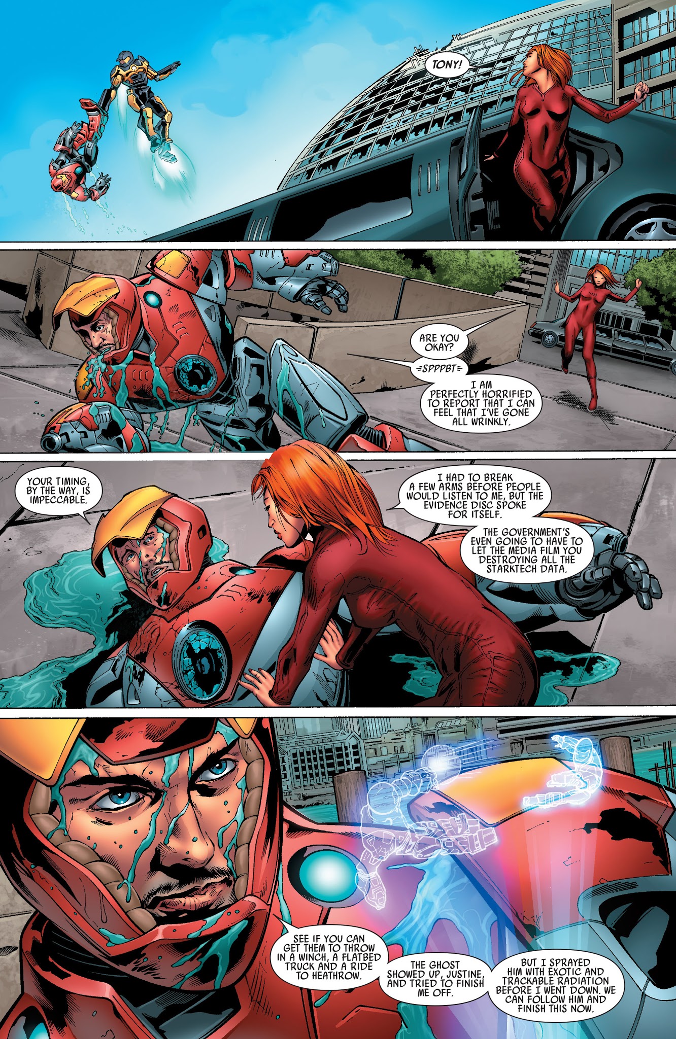 Read online Ultimate Armor Wars comic -  Issue #4 - 5