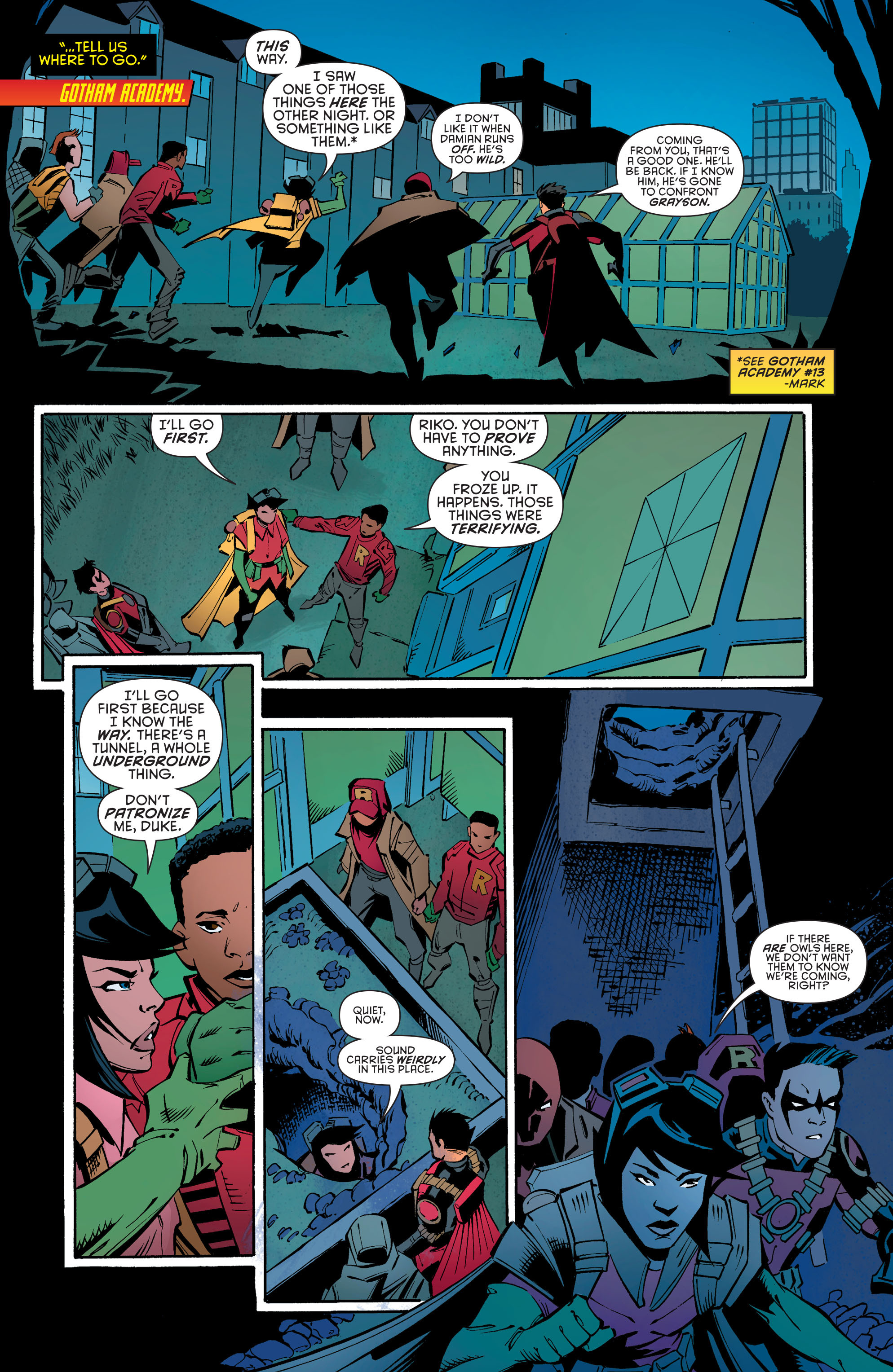 Read online Robin: Son of Batman comic -  Issue #7 - 14
