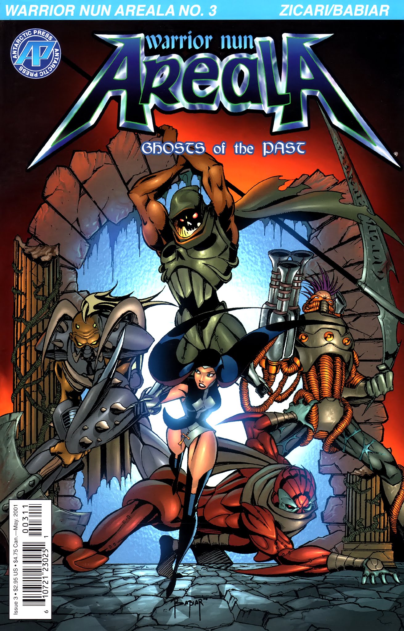 Read online Warrior Nun Areala: Ghosts of the Past comic -  Issue #3 - 1