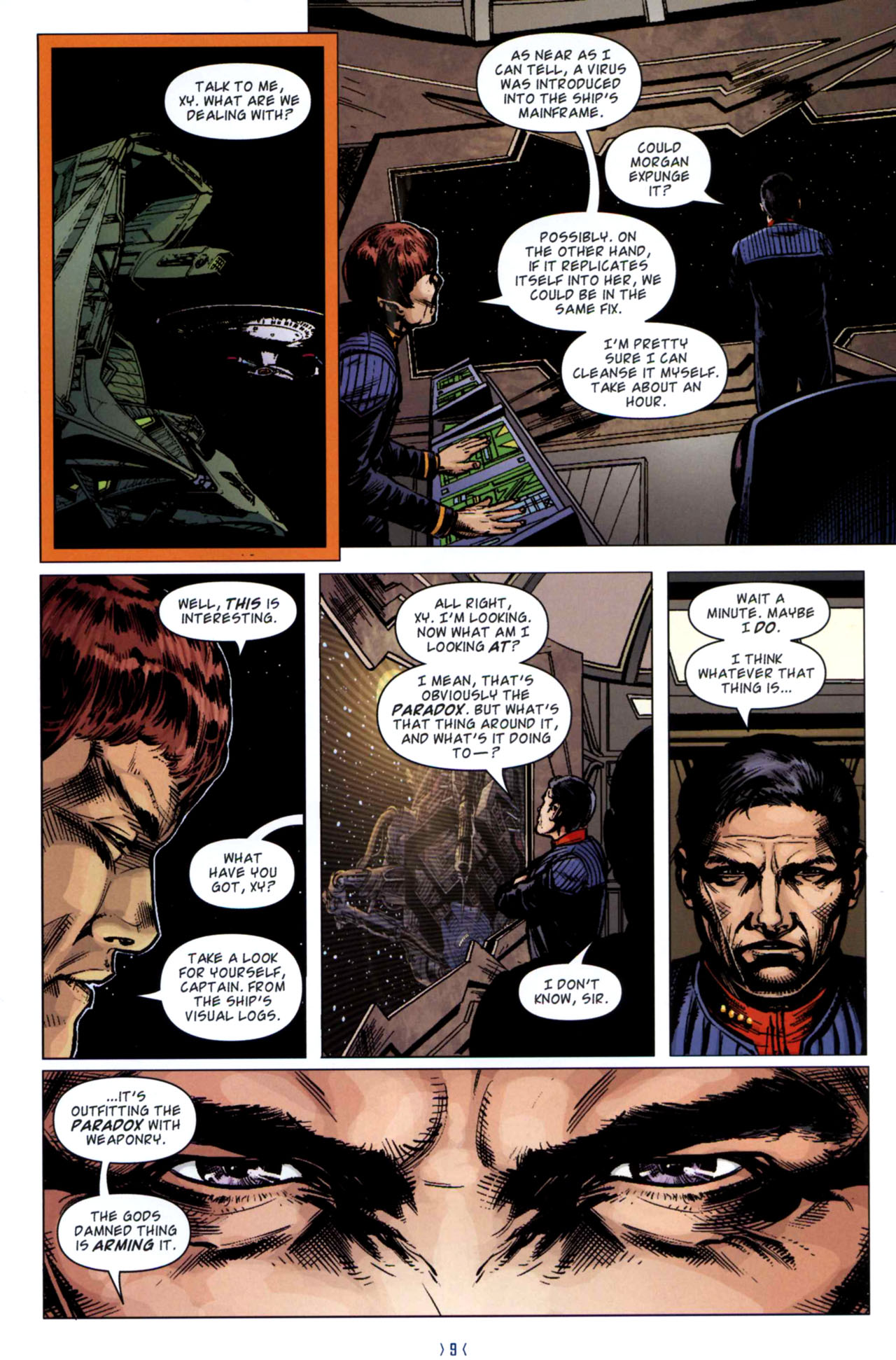 Read online Star Trek: New Frontier comic -  Issue #3 - 11