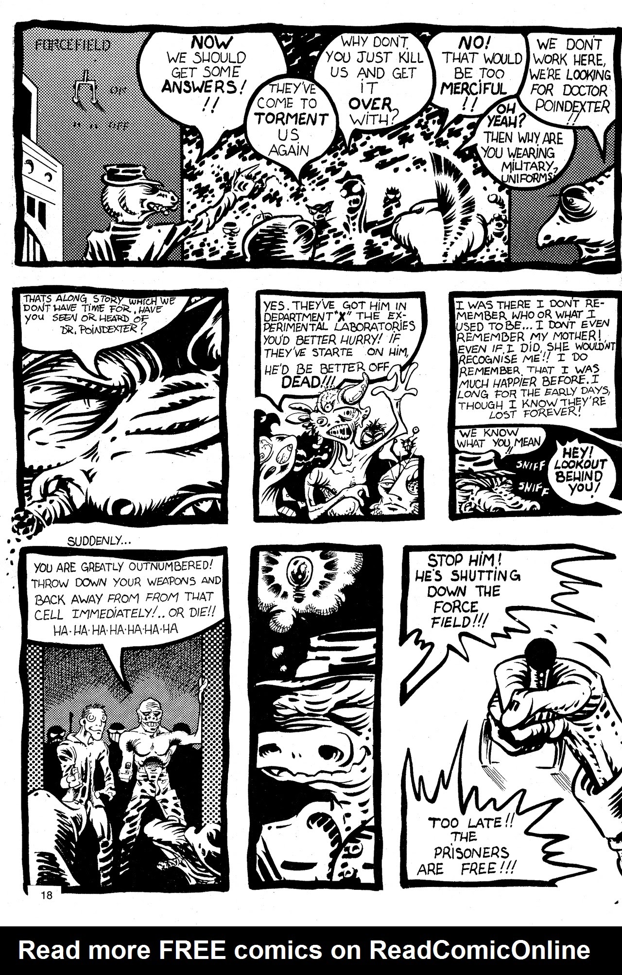 Read online Cold-Blooded Chameleon Commandos comic -  Issue #3 - 19
