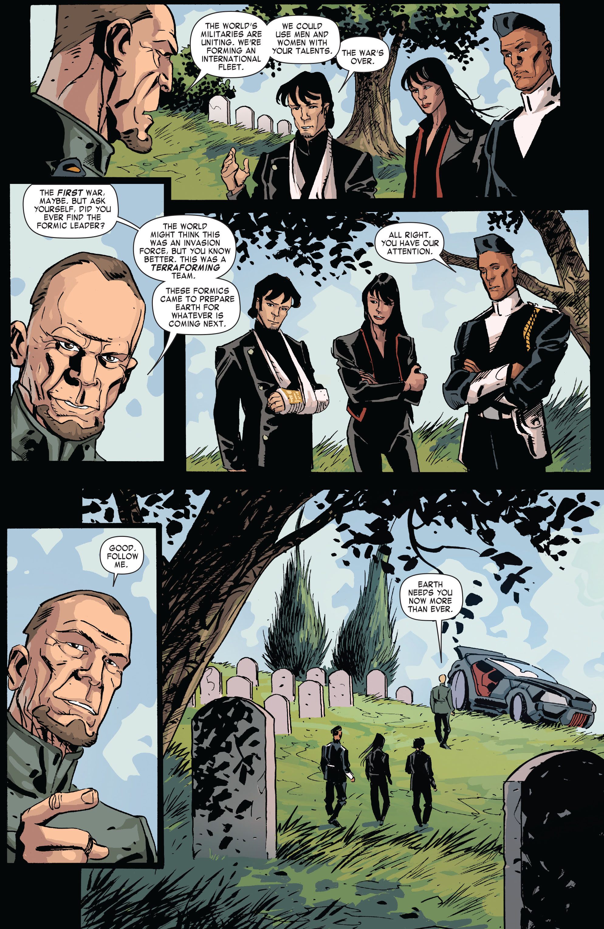 Read online Formic Wars: Silent Strike comic -  Issue #5 - 23