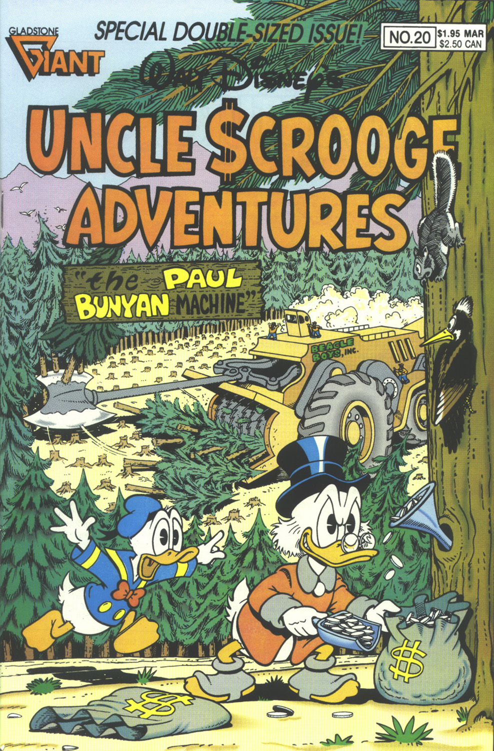 Read online Walt Disney's Uncle Scrooge Adventures comic -  Issue #20 - 1