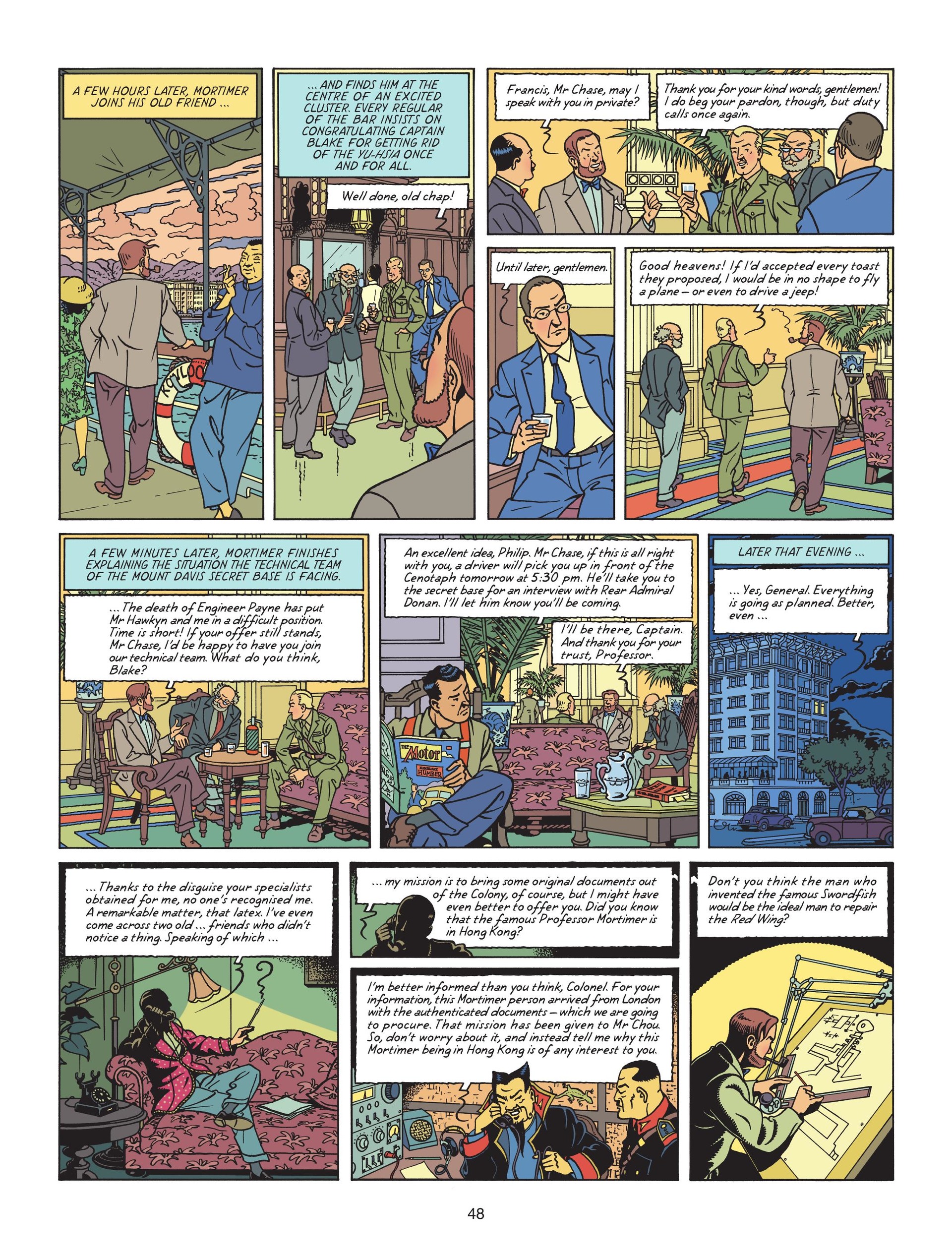 Read online Blake & Mortimer comic -  Issue #25 - 50