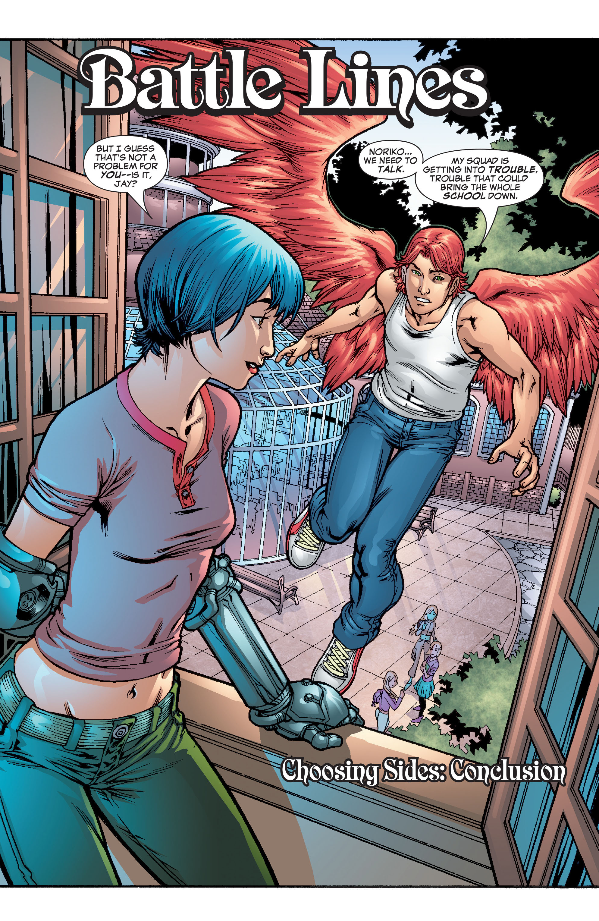 Read online New X-Men (2004) comic -  Issue #6 - 4