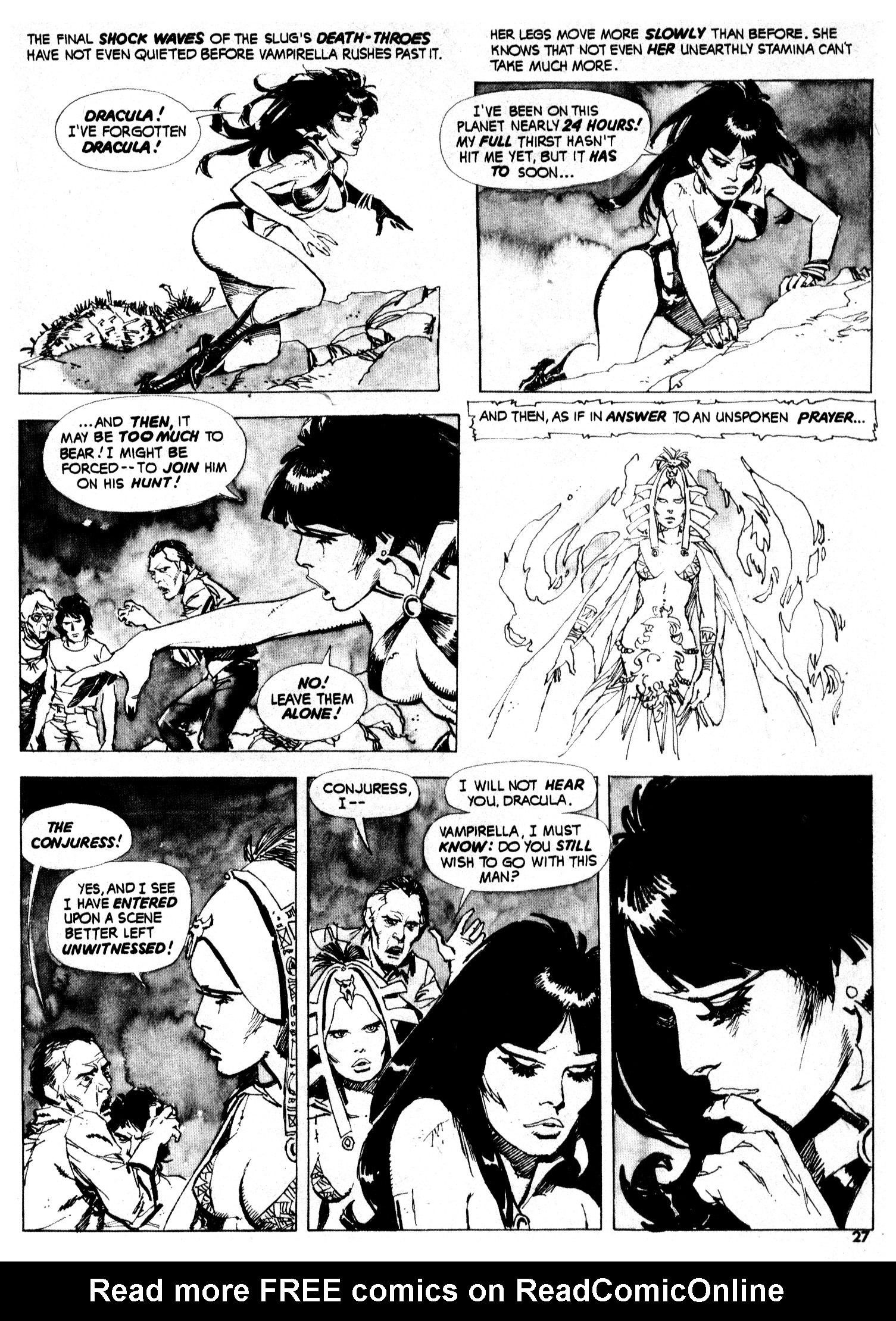 Read online Vampirella (1969) comic -  Issue #21 - 27