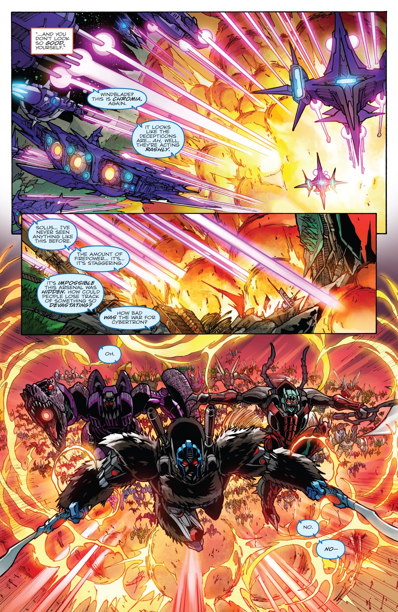 Read online Transformers: Unicron comic -  Issue #2 - 20