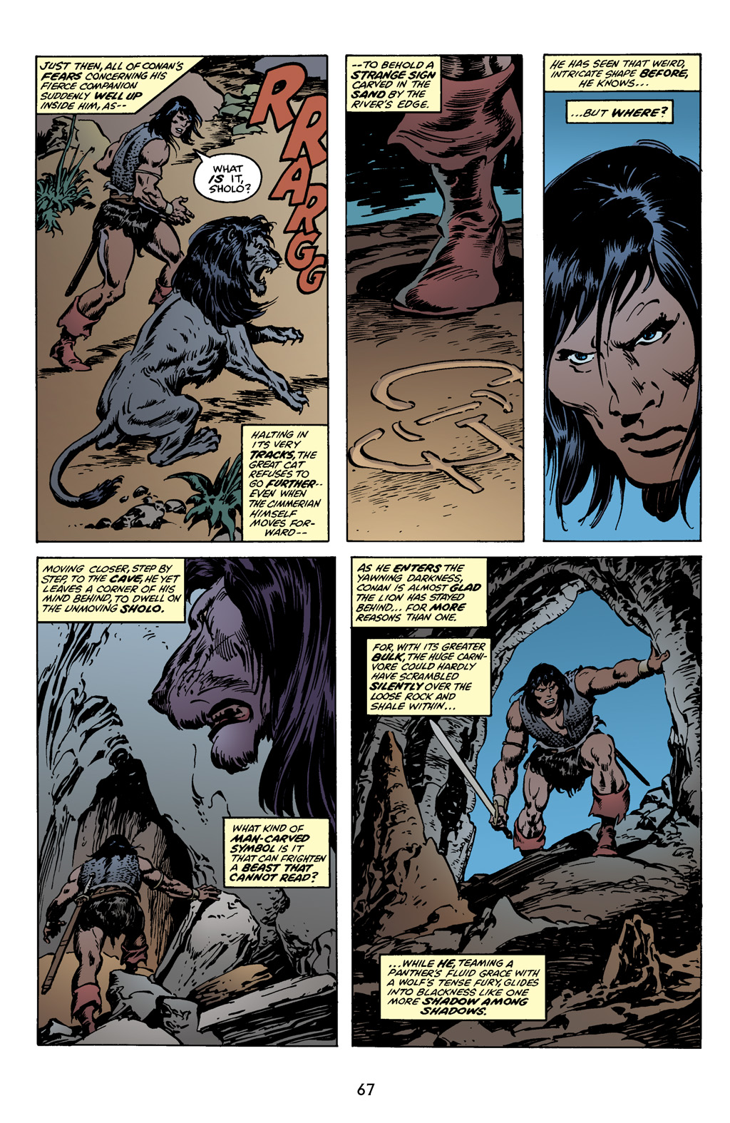 Read online The Chronicles of Conan comic -  Issue # TPB 12 (Part 1) - 68