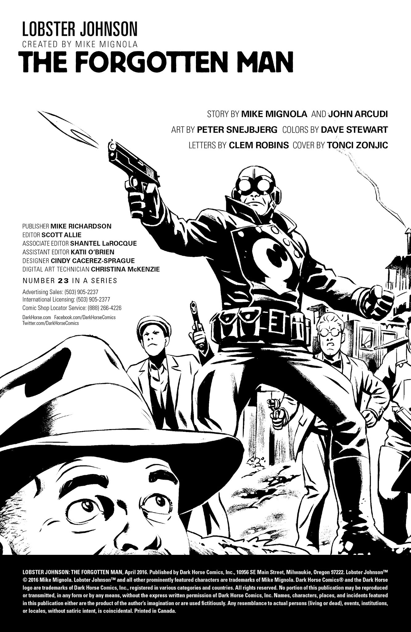 Read online Lobster Johnson: The Forgotten Man comic -  Issue # Full - 2
