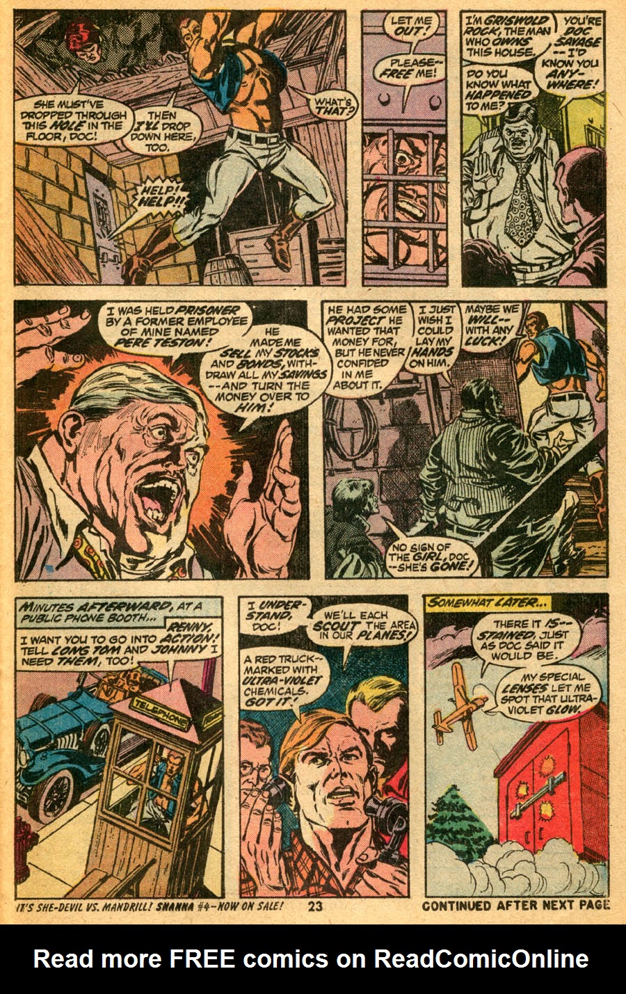 Read online Doc Savage (1972) comic -  Issue #5 - 18