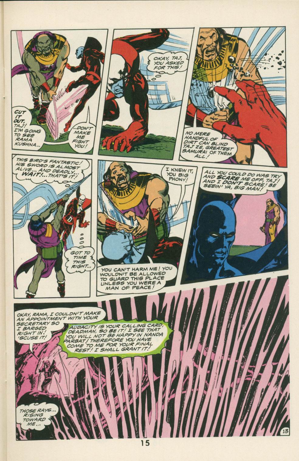 Read online Deadman (1985) comic -  Issue #7 - 15