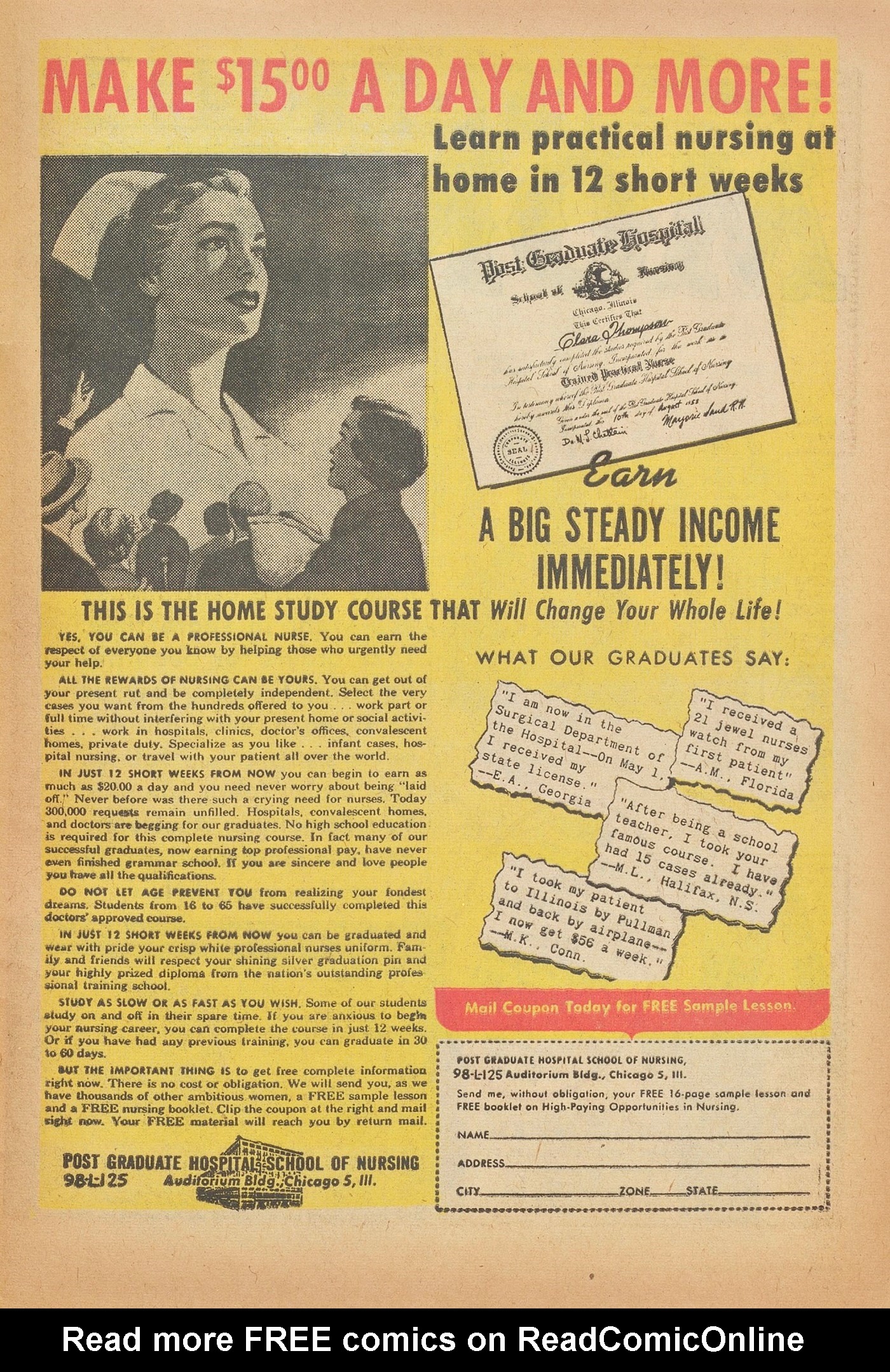 Read online Girls in Love (1955) comic -  Issue #49 - 33