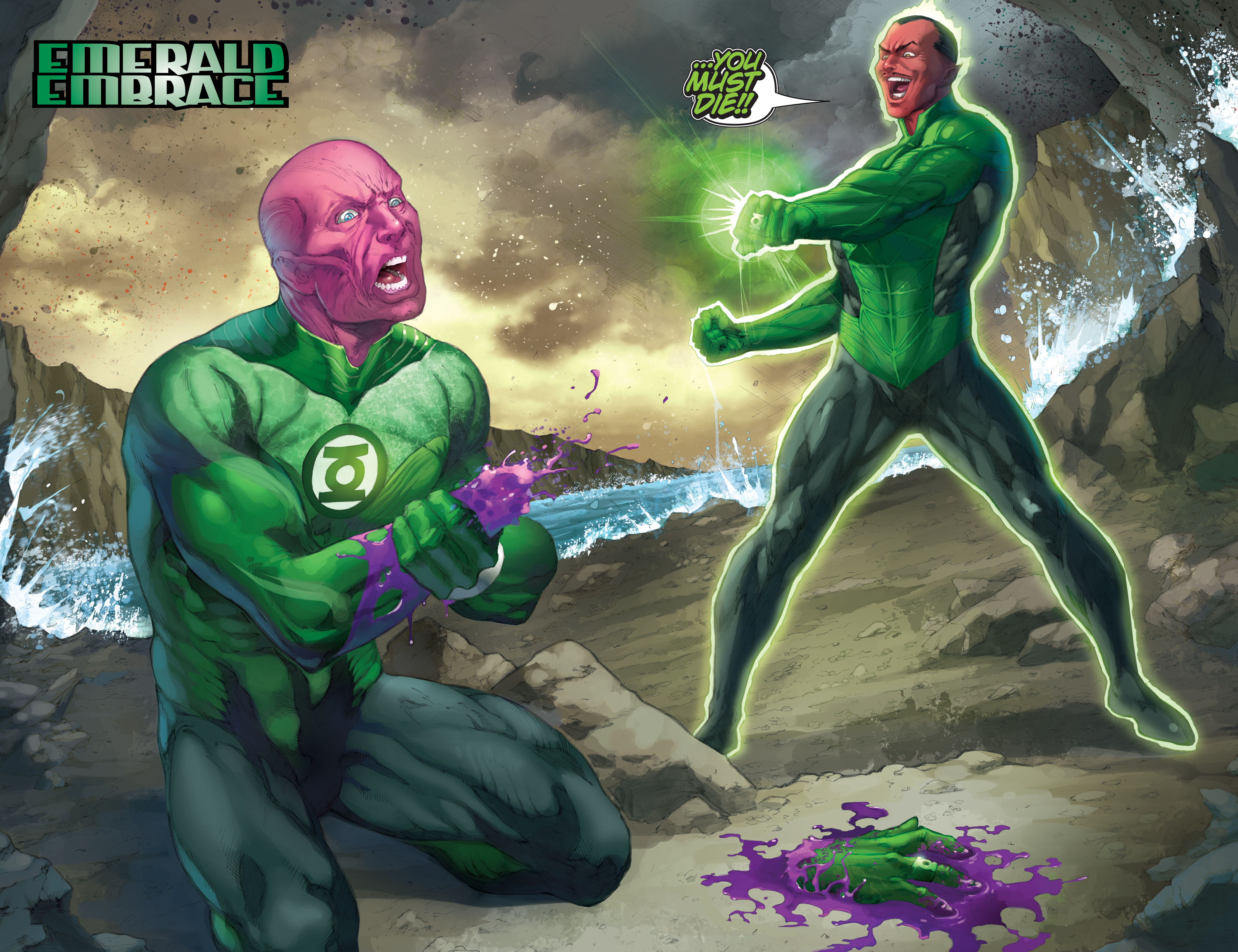 Read online Flashpoint: The World of Flashpoint Featuring Green Lantern comic -  Issue # Full - 46