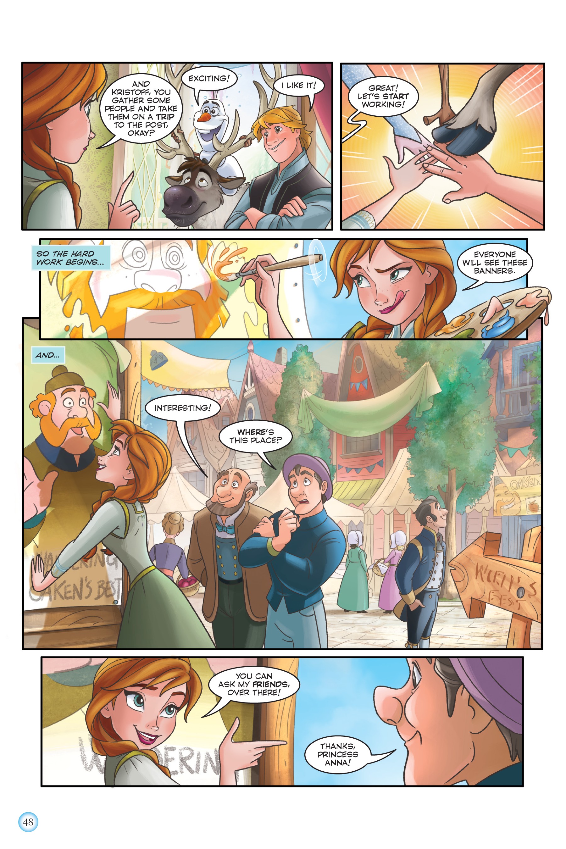 Read online Frozen Adventures: Flurries of Fun comic -  Issue # TPB (Part 1) - 48