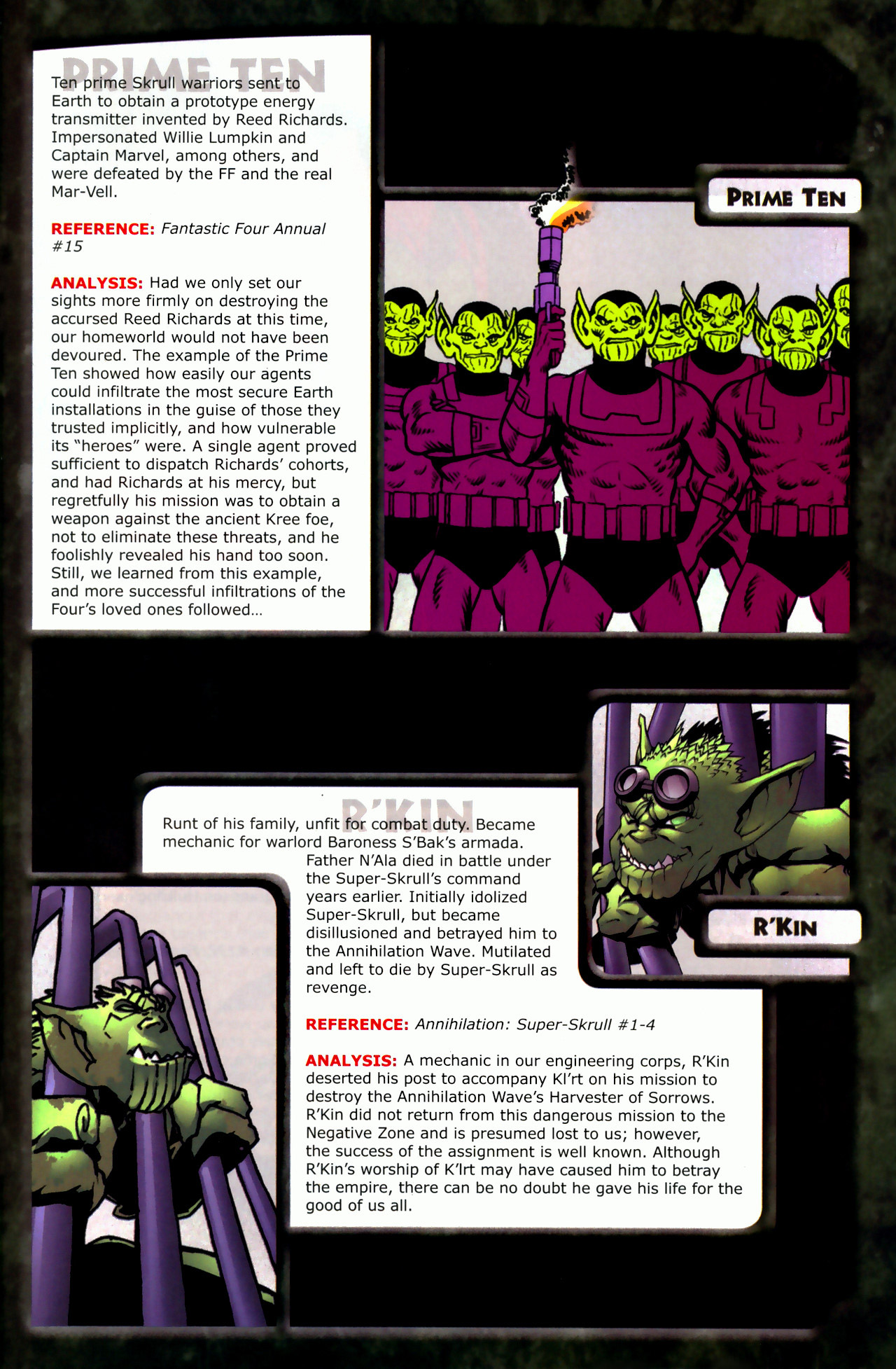 Read online Skrulls! comic -  Issue # Full - 35