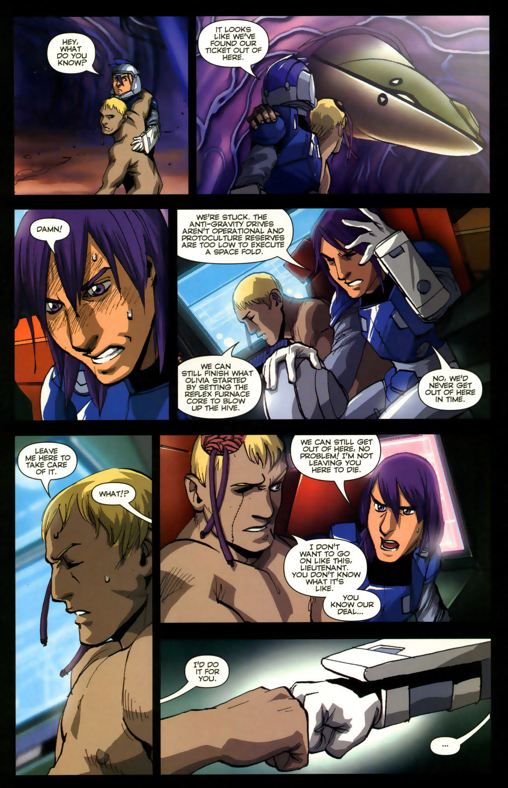 Read online Robotech: Invasion comic -  Issue #5 - 6