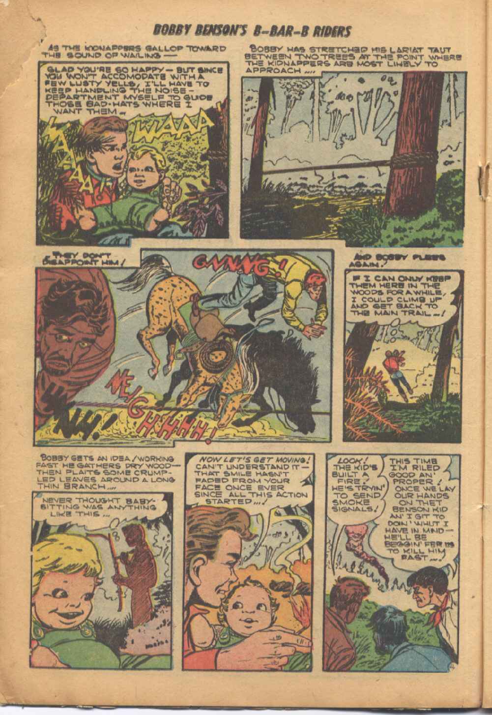 Read online Bobby Benson's B-Bar-B Riders comic -  Issue #20 - 14